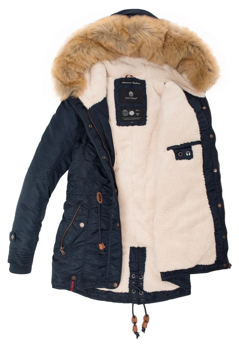Navahoo La Viva - Winterjas - Blue 6 Navahoo La Viva - Winterjas - Blue - Afbeelding 4