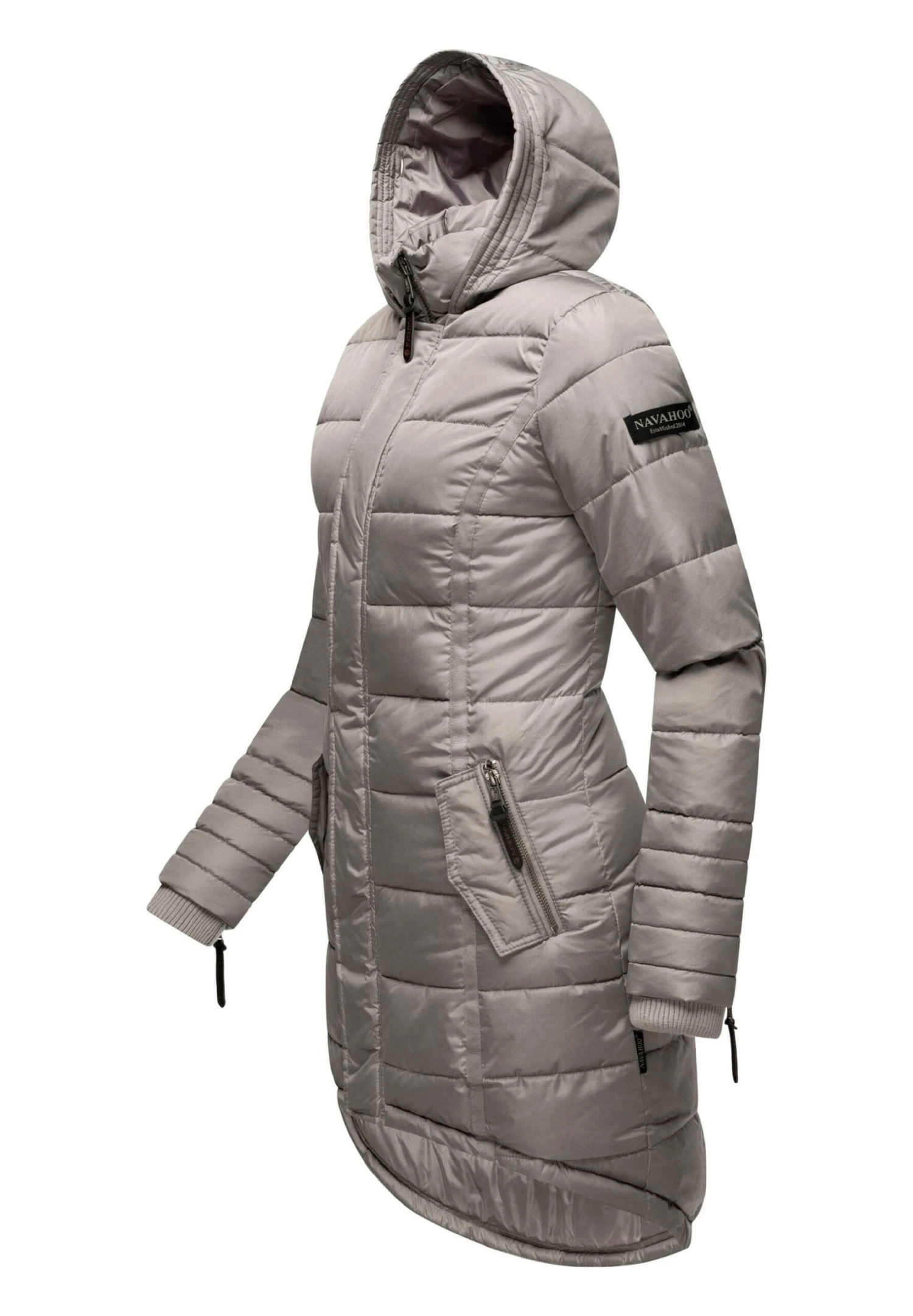 Navahoo Papaya - Winterjas - Zinc Grey 6 Navahoo Papaya - Winterjas - Zinc Grey - Afbeelding 4