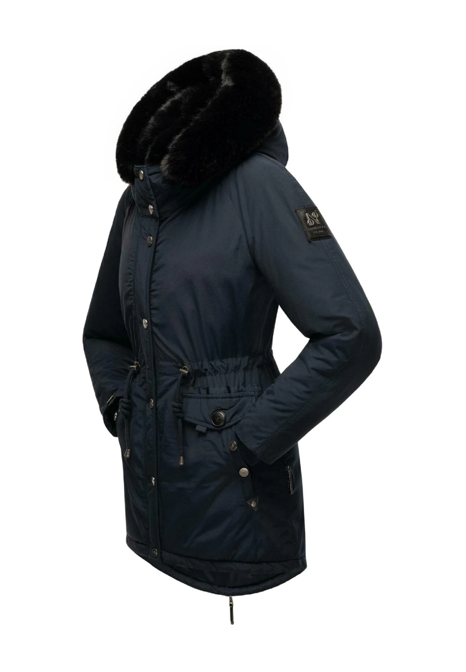 Navahoo Sweety Deluxe - Winterjas - Blue Melange 8 Navahoo Sweety Deluxe - Winterjas - Blue Melange - Afbeelding 6