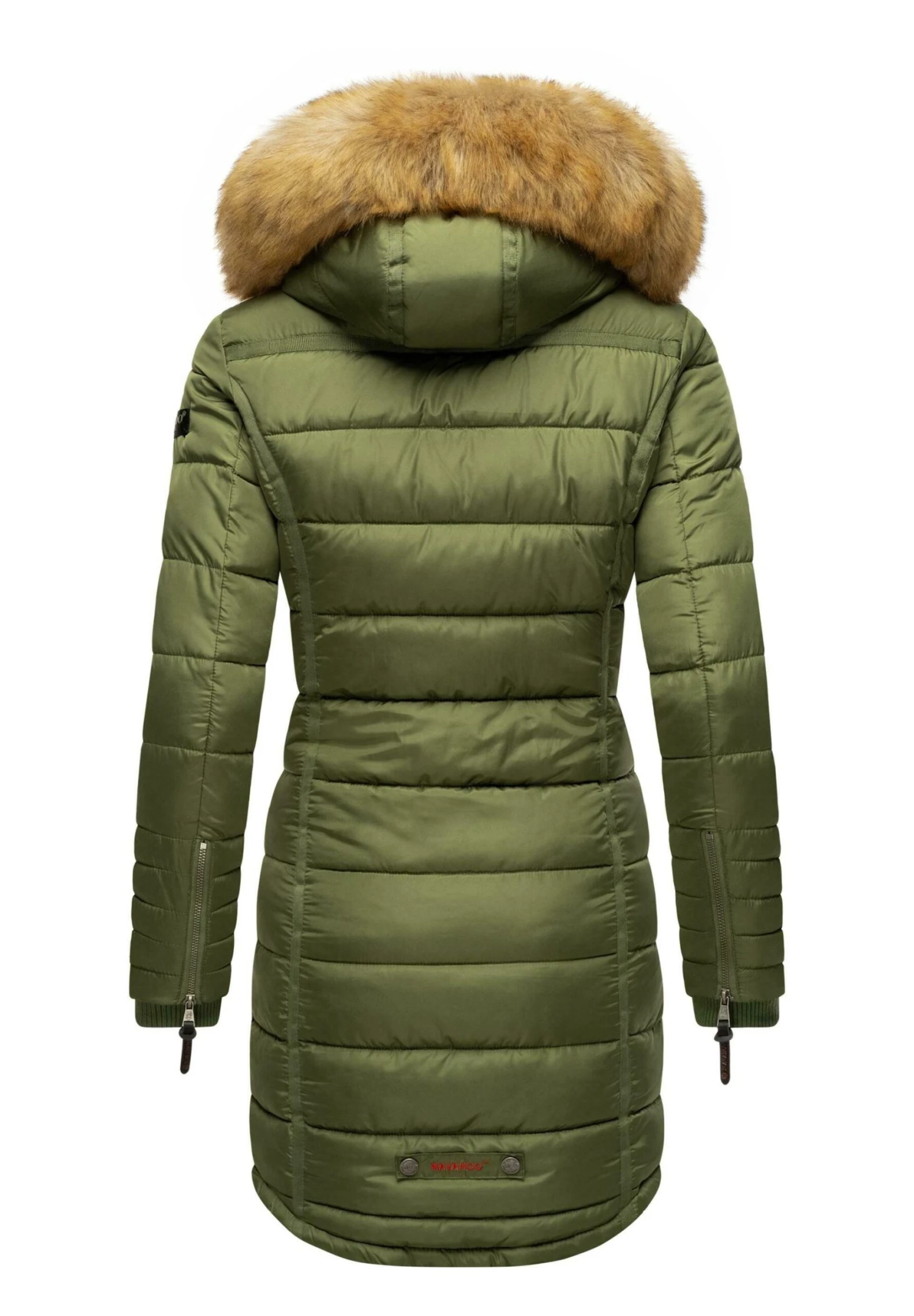 Navahoo Papaya - Winterjas - Dusty Olive 4 Navahoo Papaya - Winterjas - Dusty Olive - Afbeelding 2