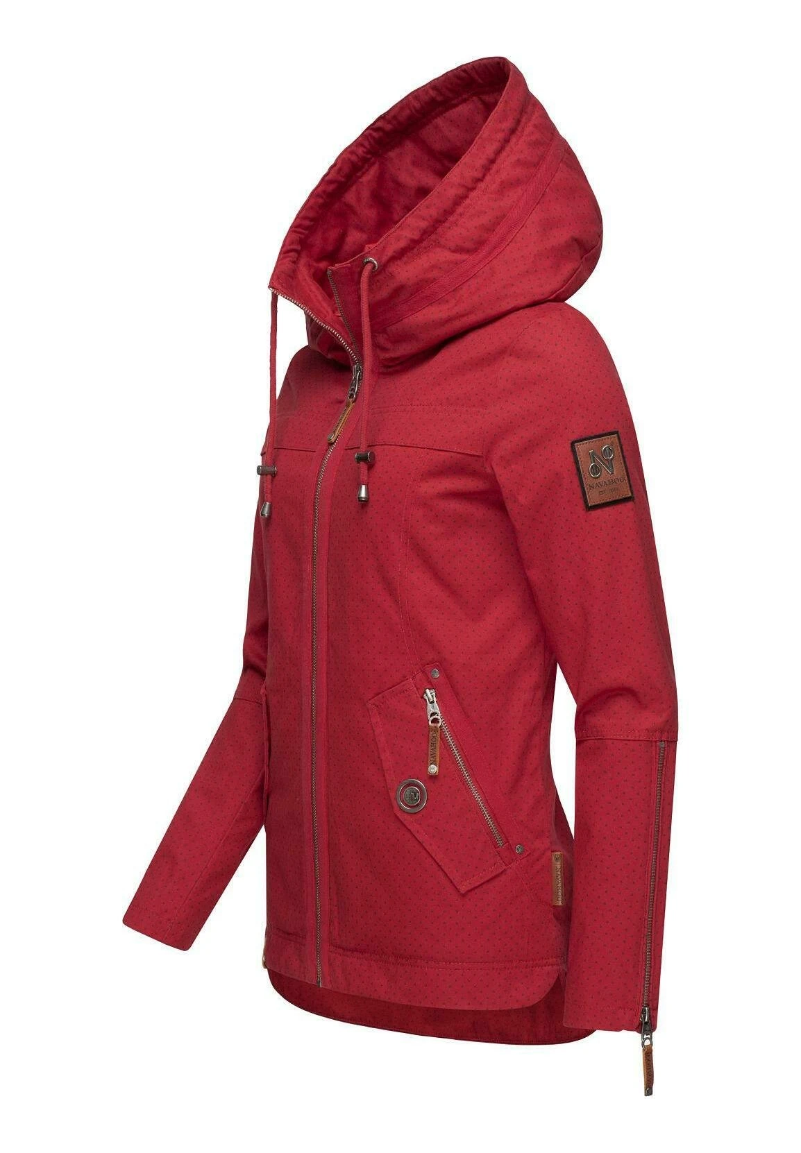 Navahoo Wekoo - Parka - Red Dots 7 Navahoo Wekoo - Parka - Red Dots - Afbeelding 5