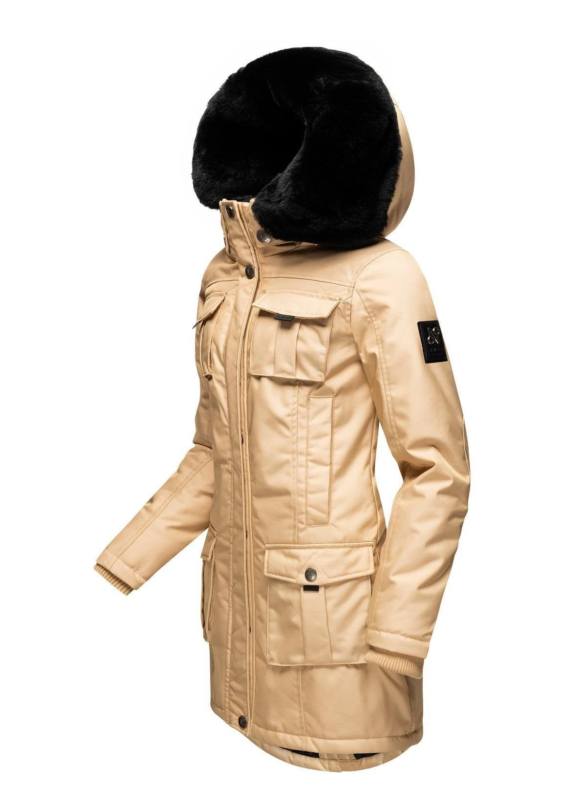 Navahoo Tiniis - Winterjas - Beige 4 Navahoo Tiniis - Winterjas - Beige - Afbeelding 2