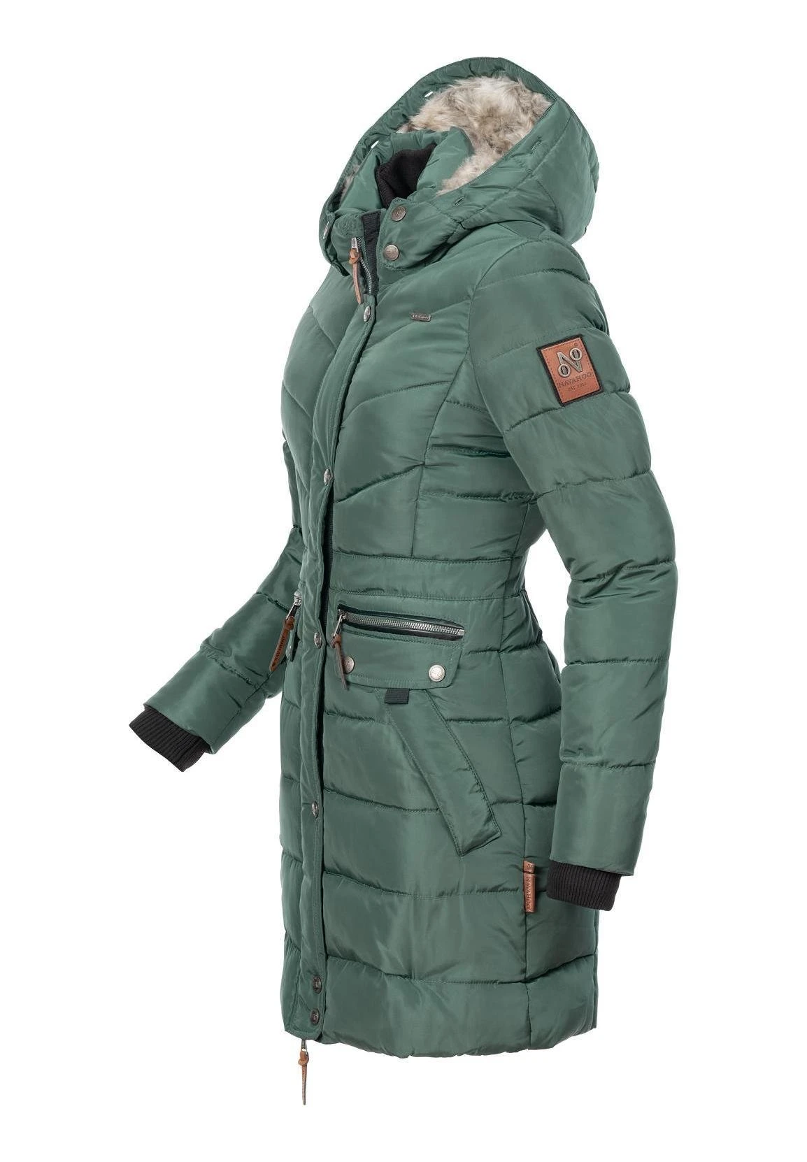 Navahoo Paula - Winterjas - Green 4 Navahoo Paula - Winterjas - Green - Afbeelding 2