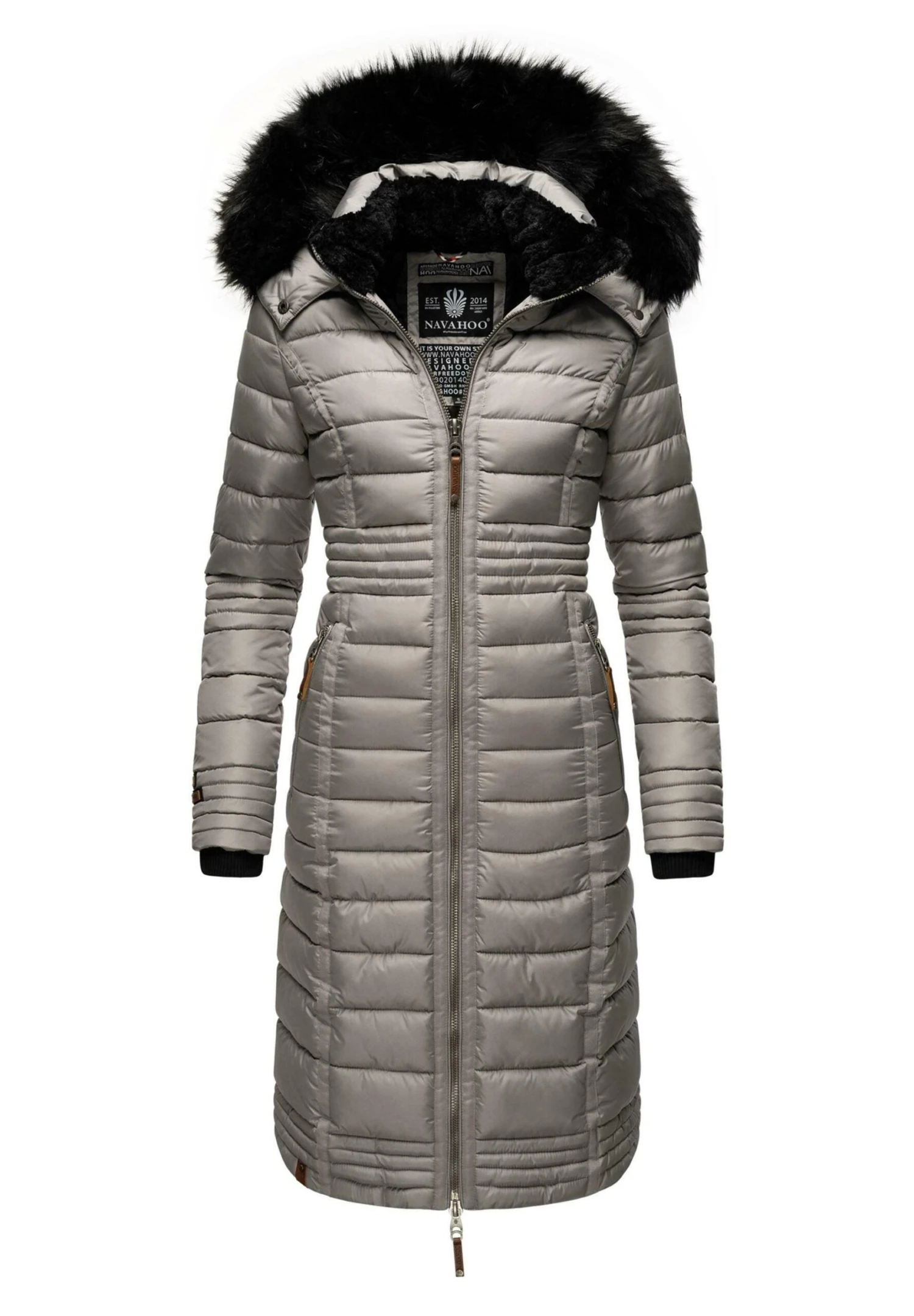 Navahoo Umay - Winterjas - Zinc Grey 7 Navahoo Umay - Winterjas - Zinc Grey - Afbeelding 5