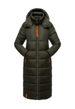 Navahoo Kristallblume - Winterjas - Dark Olive -Navahoo 3ea0dcff3ad442a99e155e20ae3654d6