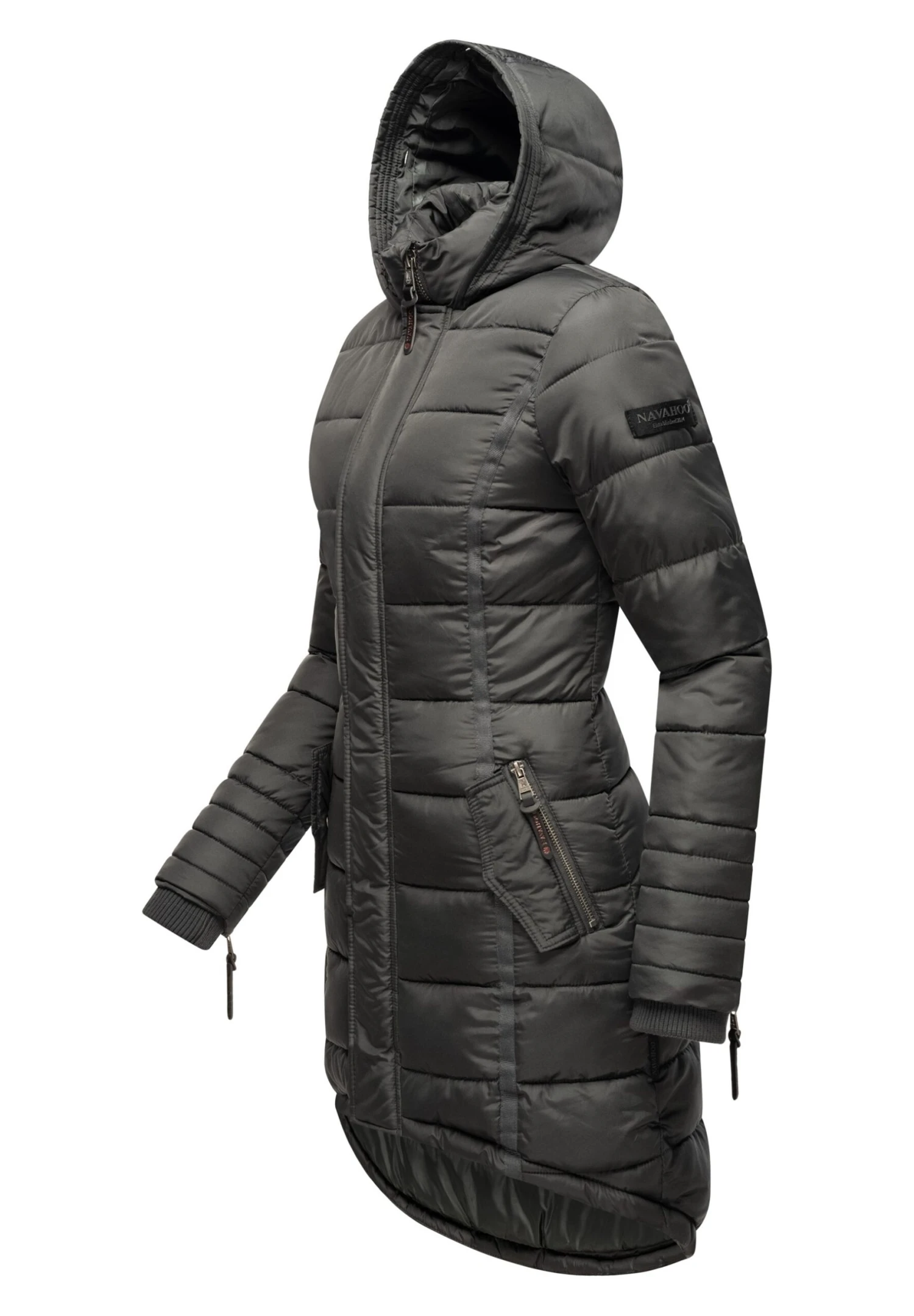 Navahoo Papaya - Winterjas - Dark Grey 5 Navahoo Papaya - Winterjas - Dark Grey - Afbeelding 3