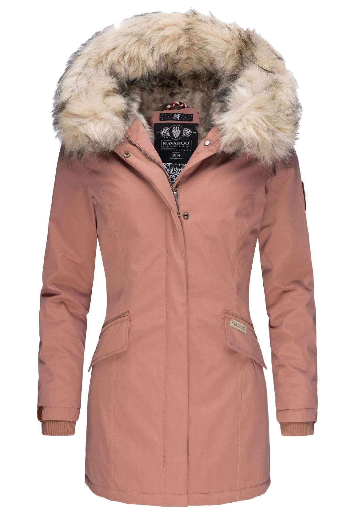 Navahoo Cristal - Winterjas - Terracotta 7 Navahoo Cristal - Winterjas - Terracotta - Afbeelding 5