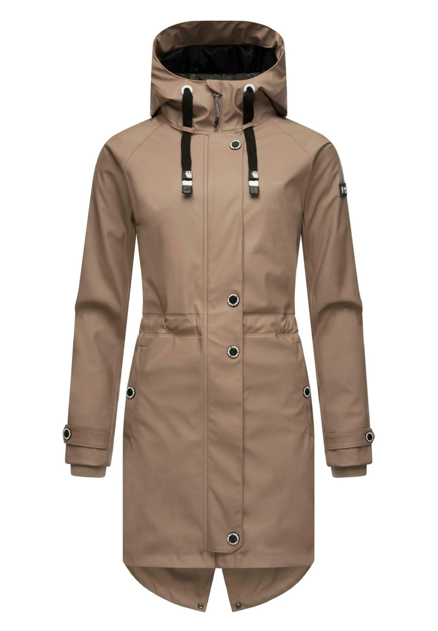Navahoo Rainy Flower - Parka - Taupe 7 Navahoo Rainy Flower - Parka - Taupe - Afbeelding 5