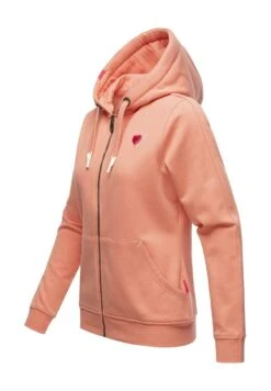 Navahoo Sweater Met Rits - Apricot -Navahoo 48ba3a5fc7084f43930797cc77b4ae99