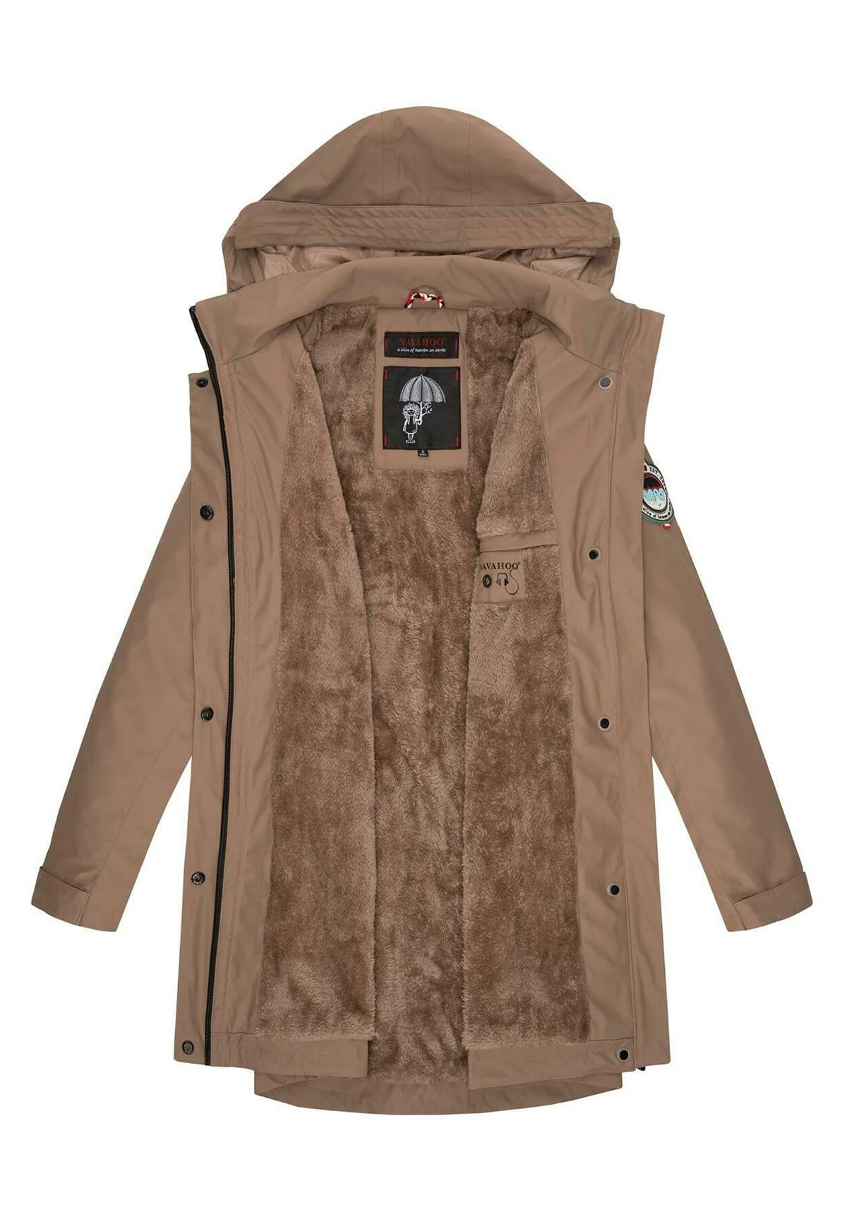 Navahoo Deike - Parka - Taupe 8 Navahoo Deike - Parka - Taupe - Afbeelding 6