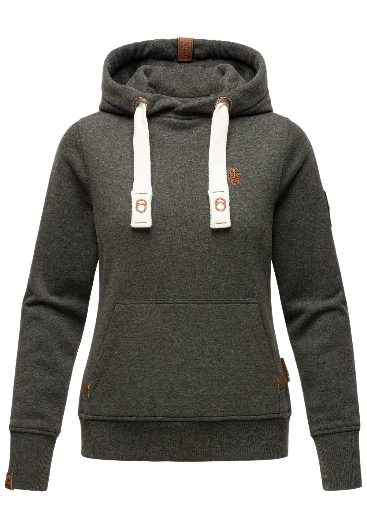 Navahoo Damlaa - Hoodie - Dark Grey Melange 3 Navahoo Damlaa - Hoodie - Dark Grey Melange