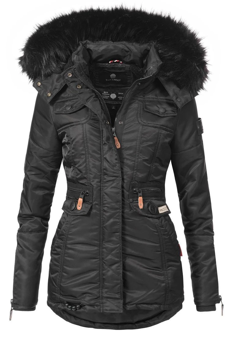 Navahoo Schätzchen - Winterjas - Black 3 Navahoo Schätzchen - Winterjas - Black