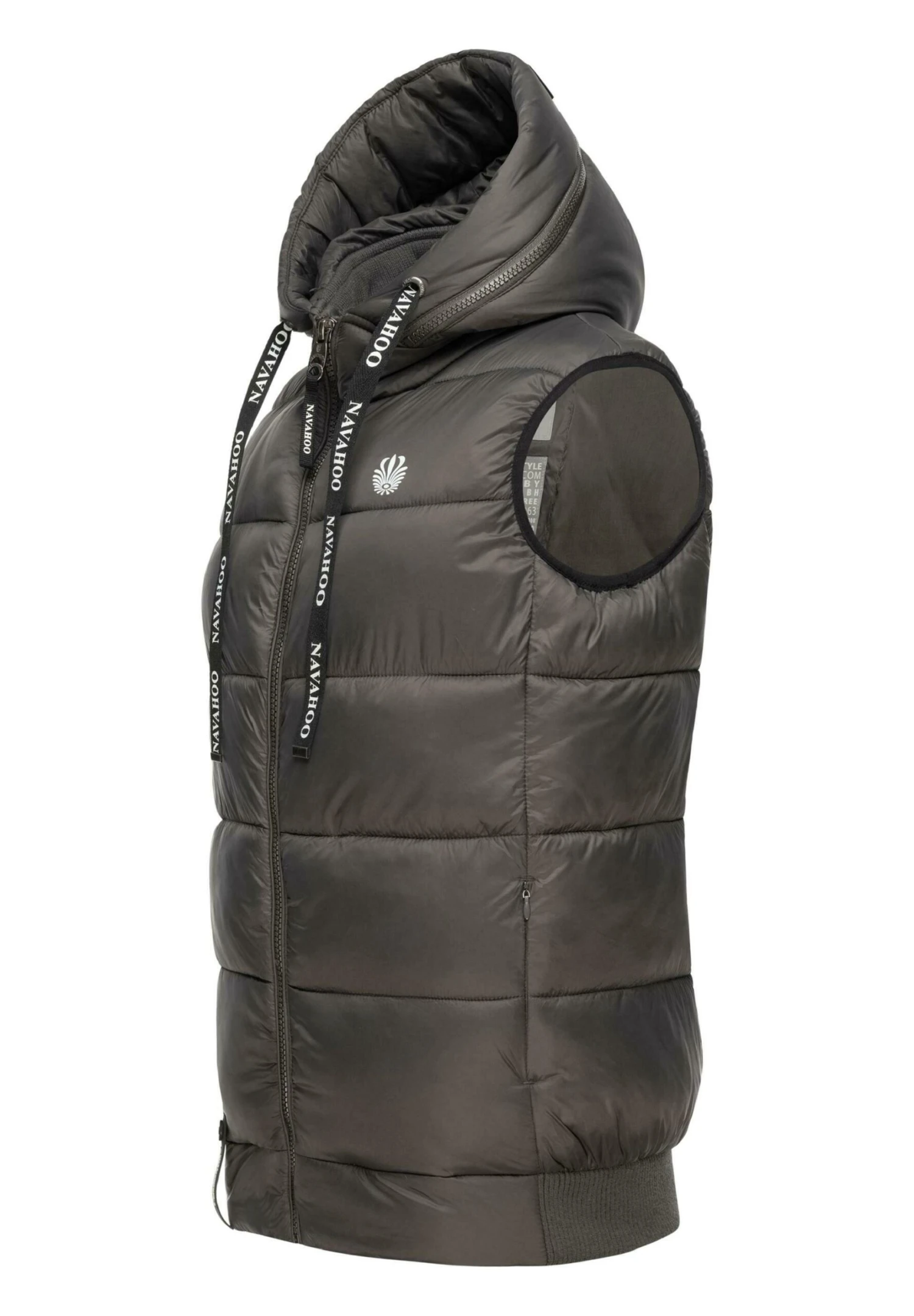 Navahoo Kassidy - Bodywarmer - Anthracite 4 Navahoo Kassidy - Bodywarmer - Anthracite - Afbeelding 2