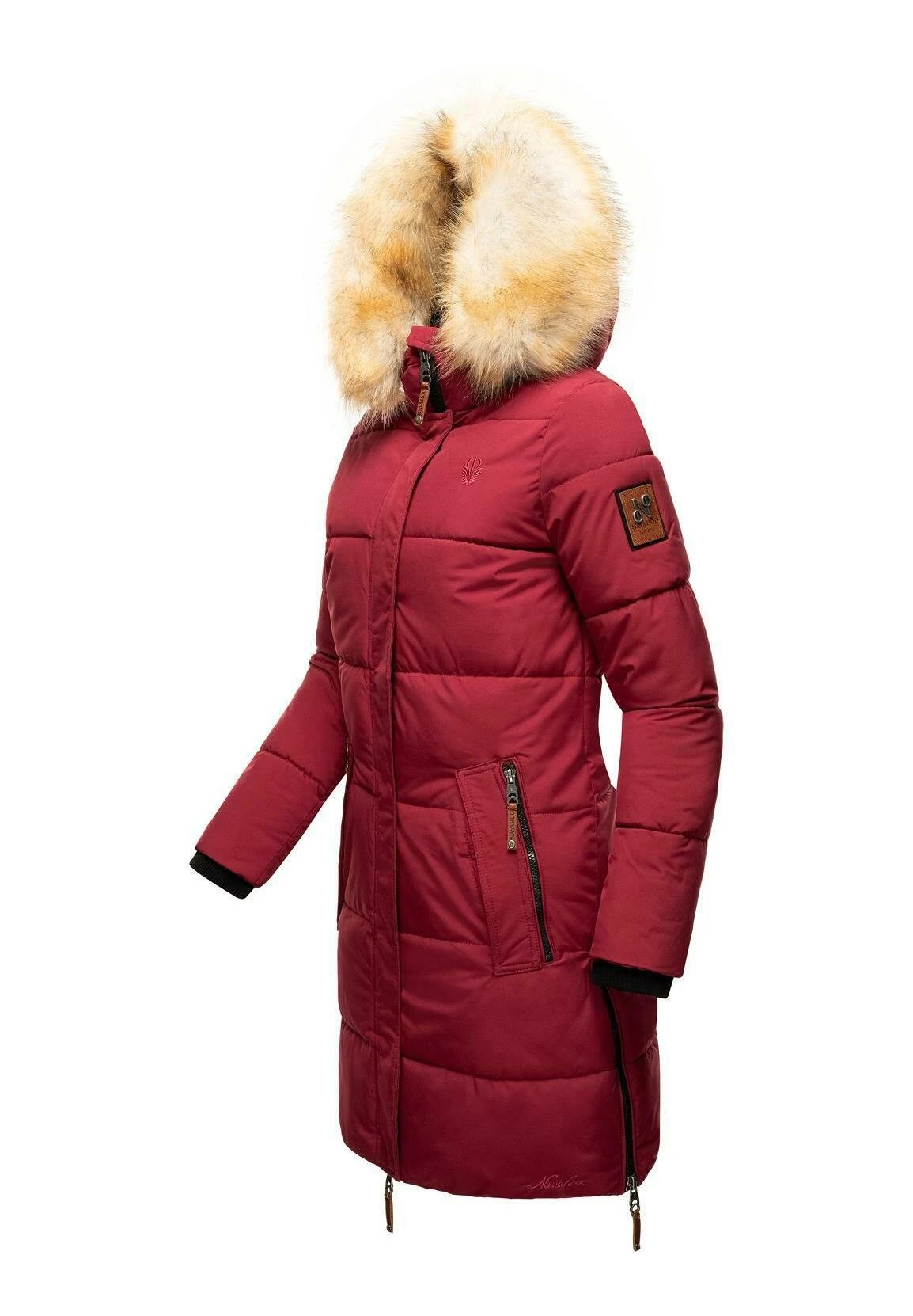 Navahoo Halina - Winterjas - Bordeaux 4 Navahoo Halina - Winterjas - Bordeaux - Afbeelding 2