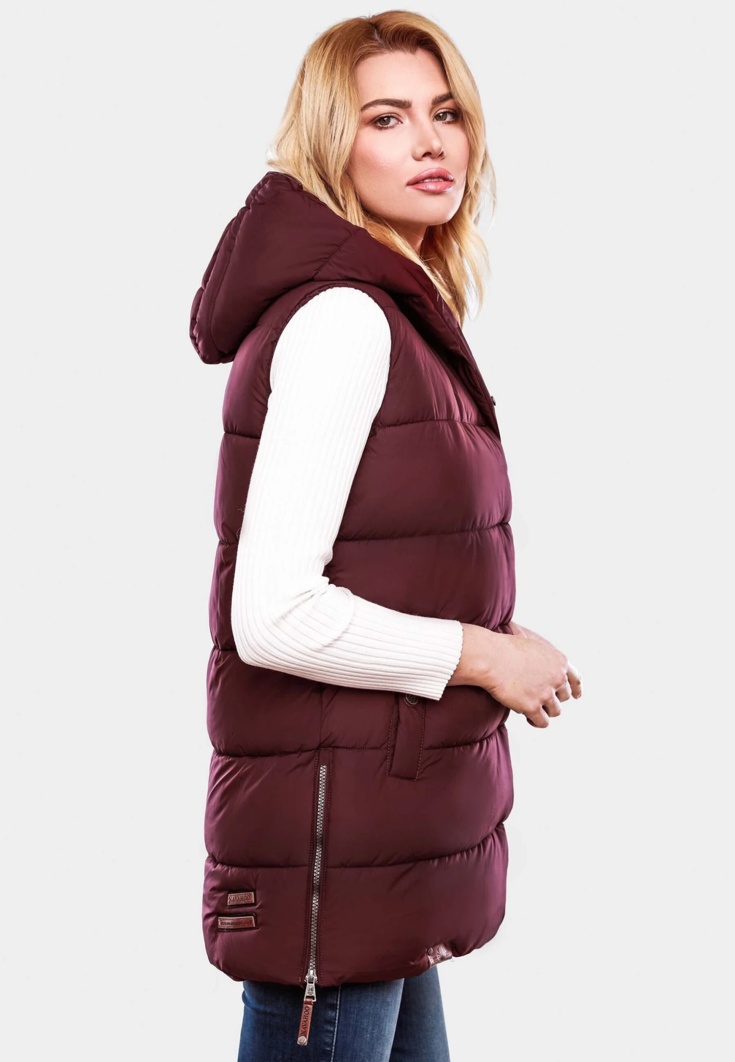 Navahoo Madilynaa - Bodywarmer - Wine 5 Navahoo Madilynaa - Bodywarmer - Wine - Afbeelding 3