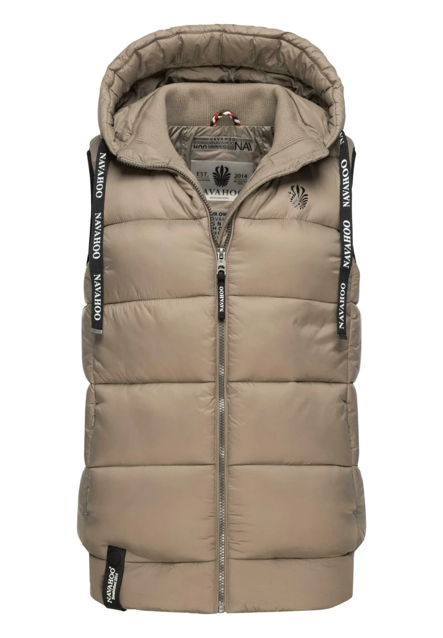 Navahoo Kassidy - Bodywarmer - Taupe 8 Navahoo Kassidy - Bodywarmer - Taupe - Afbeelding 6