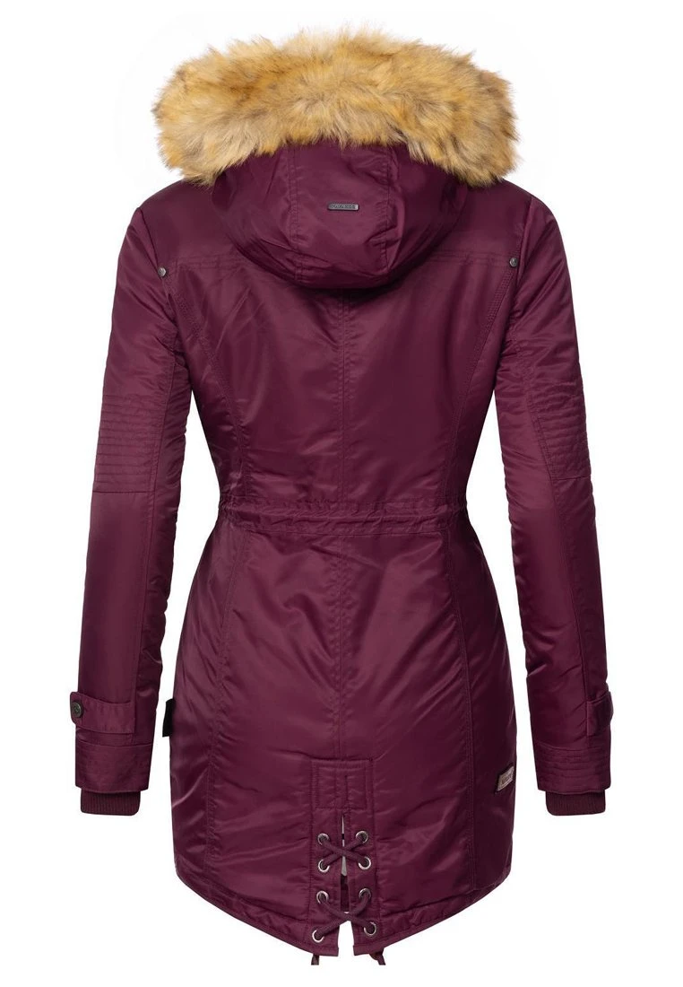 Navahoo La Viva - Winterjas - Burgundy 4 Navahoo La Viva - Winterjas - Burgundy - Afbeelding 2
