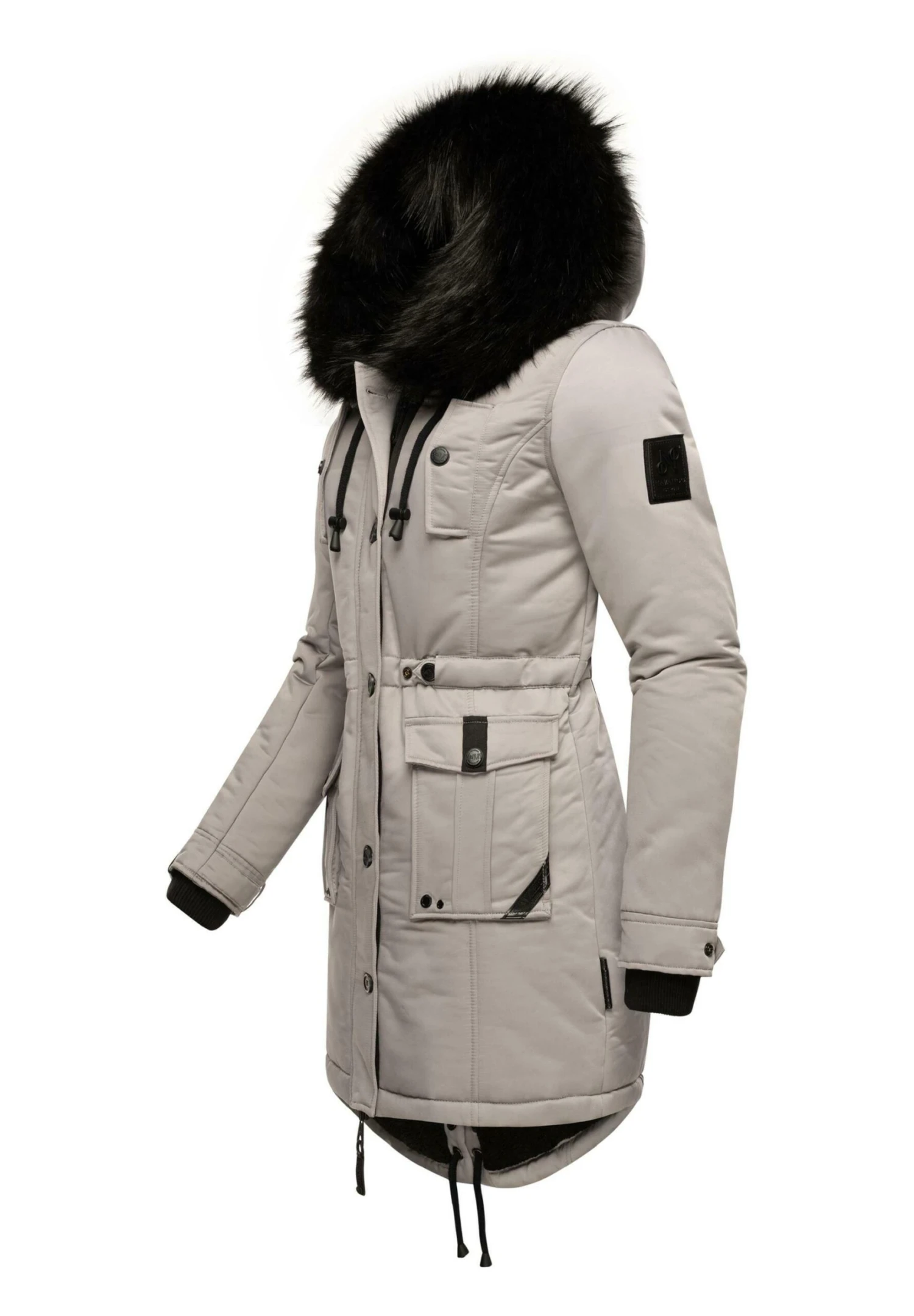 Navahoo Luluna - Winterjas - Zinc Grey 4 Navahoo Luluna - Winterjas - Zinc Grey - Afbeelding 2