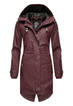 Navahoo Rainy Flower - Parka - Dark Red Melange -Navahoo 6b24b916ee5f4e1f982f9d9fb9a79992