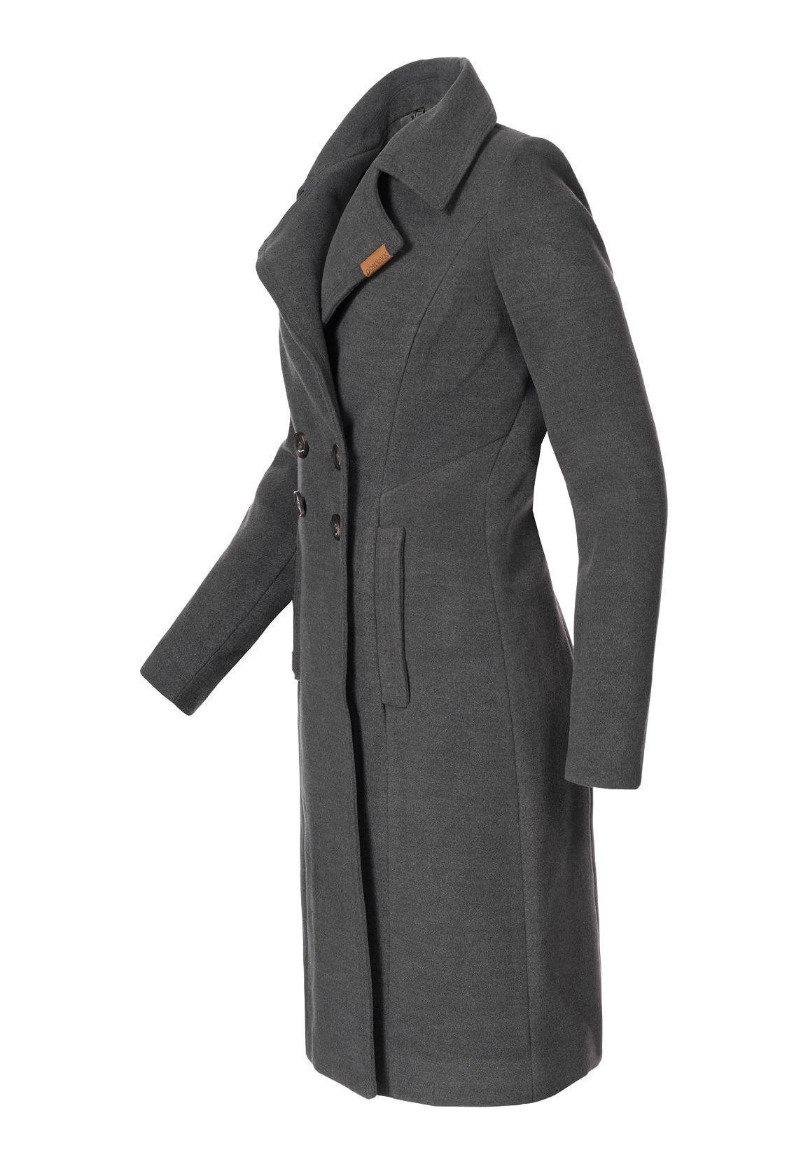 Navahoo Wooly - Halflange Jas - Anthracite 9 Navahoo Wooly - Halflange Jas - Anthracite - Afbeelding 7