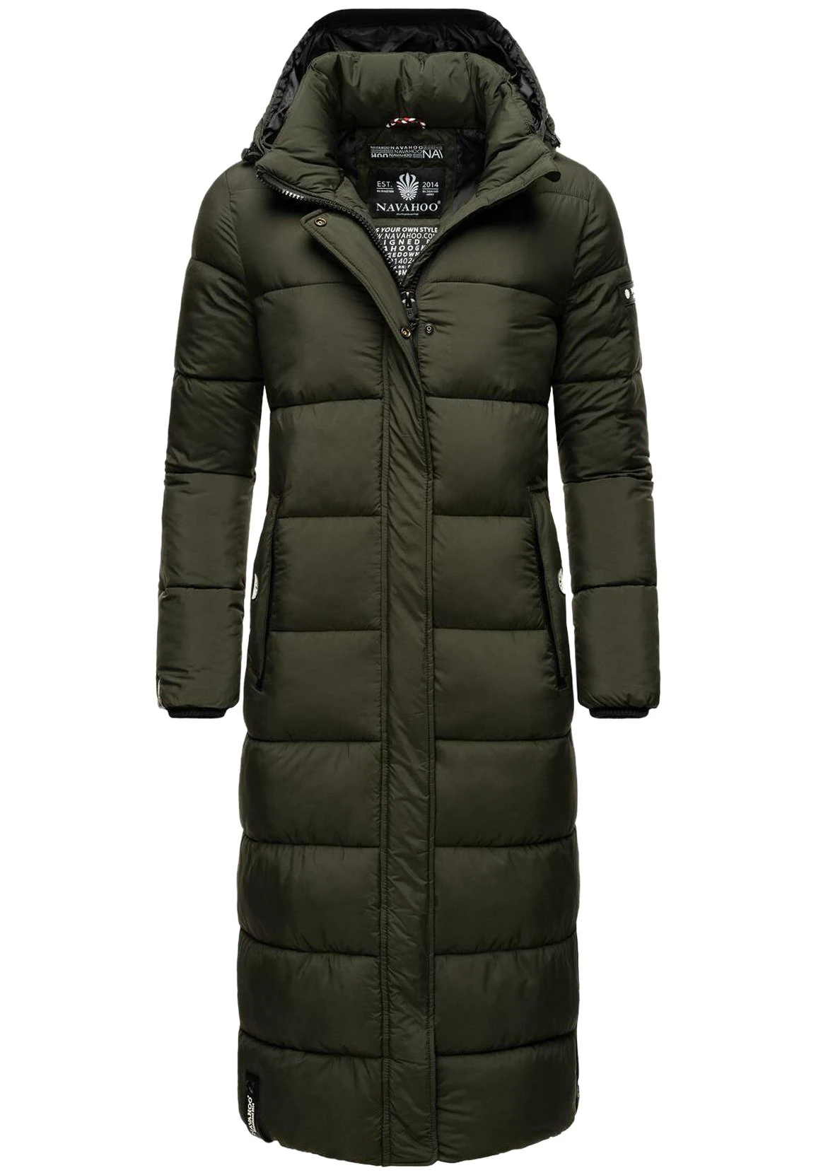 Navahoo Isalie - Winterjas - Dark Olive 3 Navahoo Isalie - Winterjas - Dark Olive