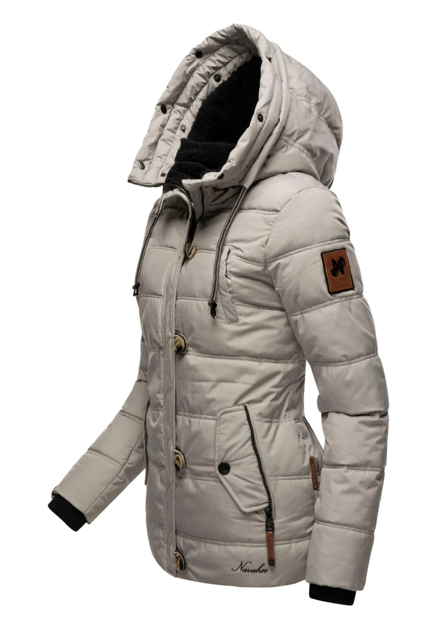 Navahoo Zoja - Winterjas - Zinc Grey 7 Navahoo Zoja - Winterjas - Zinc Grey - Afbeelding 5