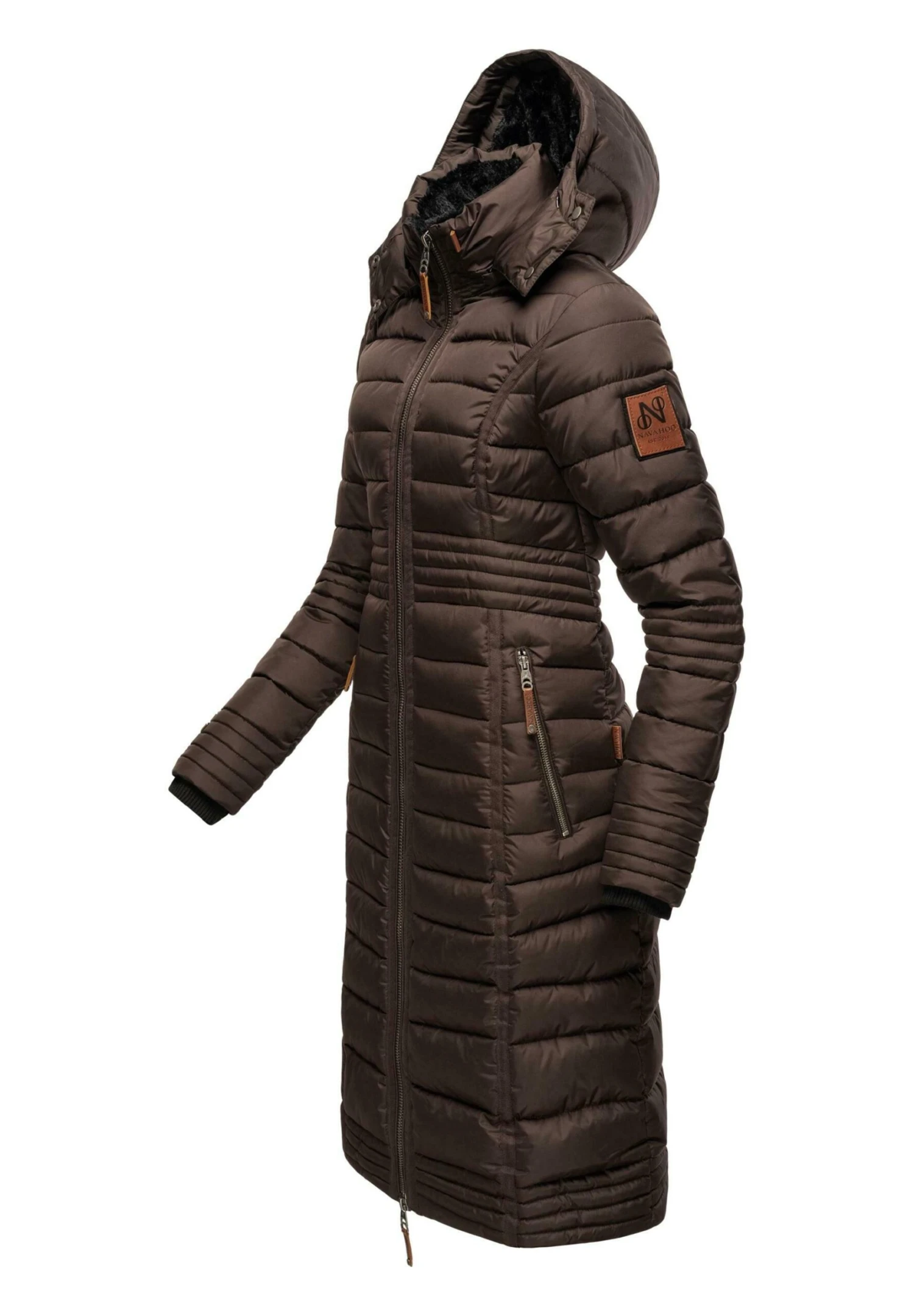 Navahoo Umay - Winterjas - Dark Choco 9 Navahoo Umay - Winterjas - Dark Choco - Afbeelding 7