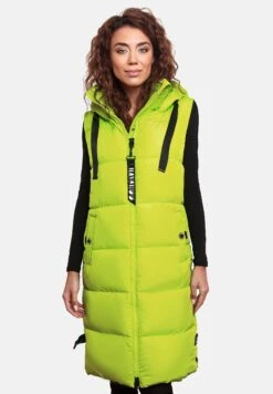 Navahoo Schnuffelchen - Bodywarmer - Neon Green