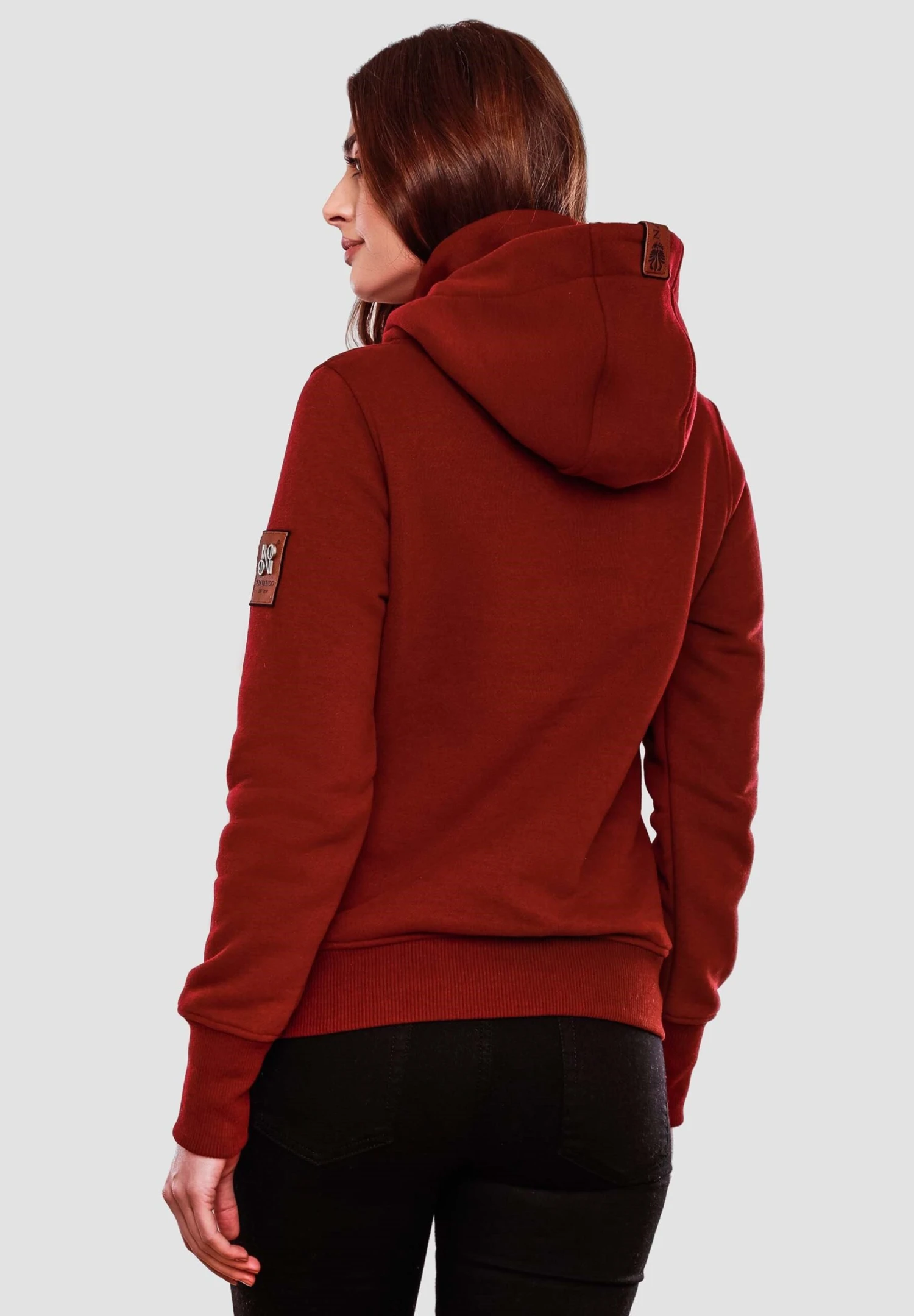 Navahoo Raniaa - Hoodie - Bordeaux 4 Navahoo Raniaa - Hoodie - Bordeaux - Afbeelding 2