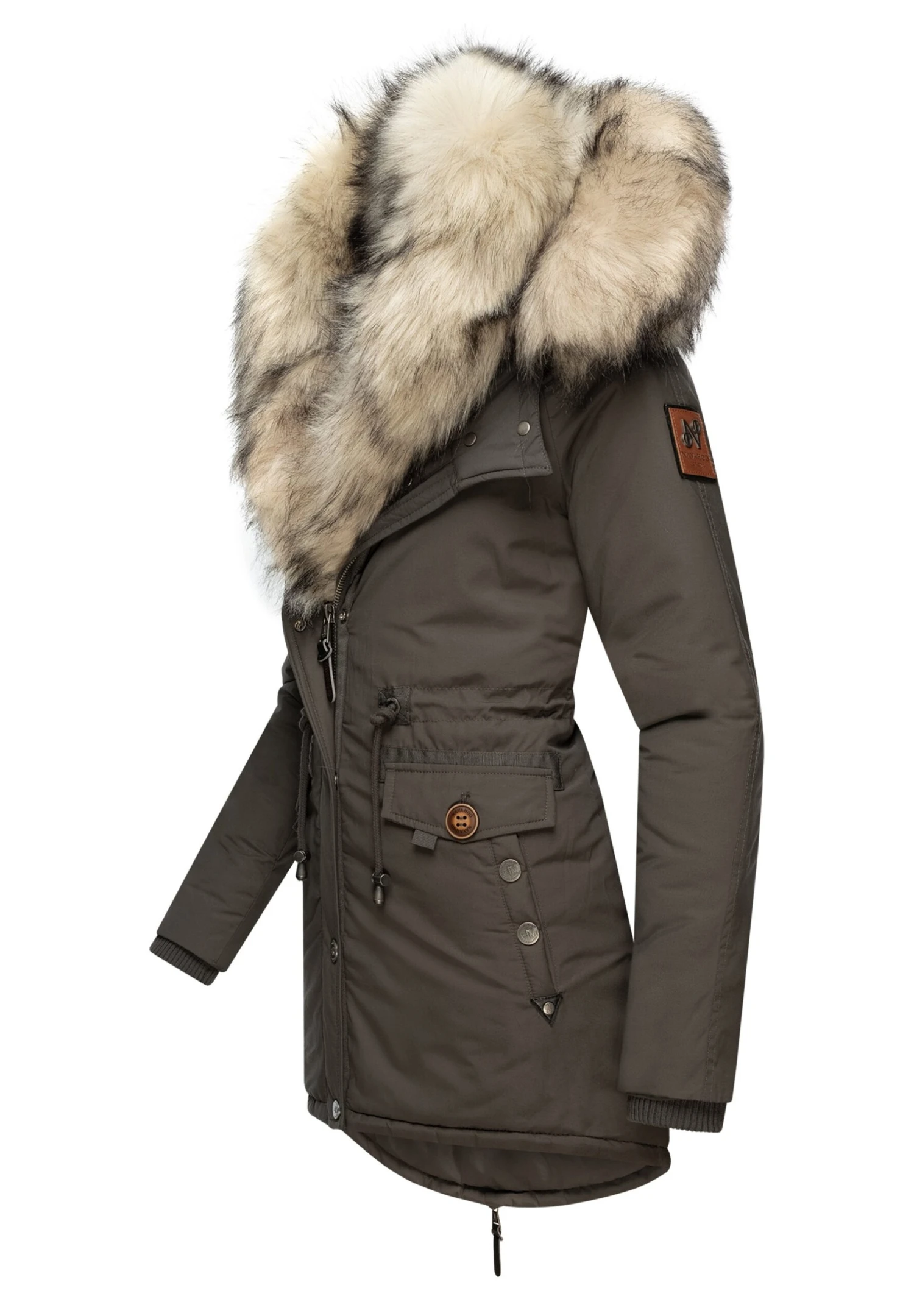 Navahoo Sweety - Winterjas - Anthracite 4 Navahoo Sweety - Winterjas - Anthracite - Afbeelding 2