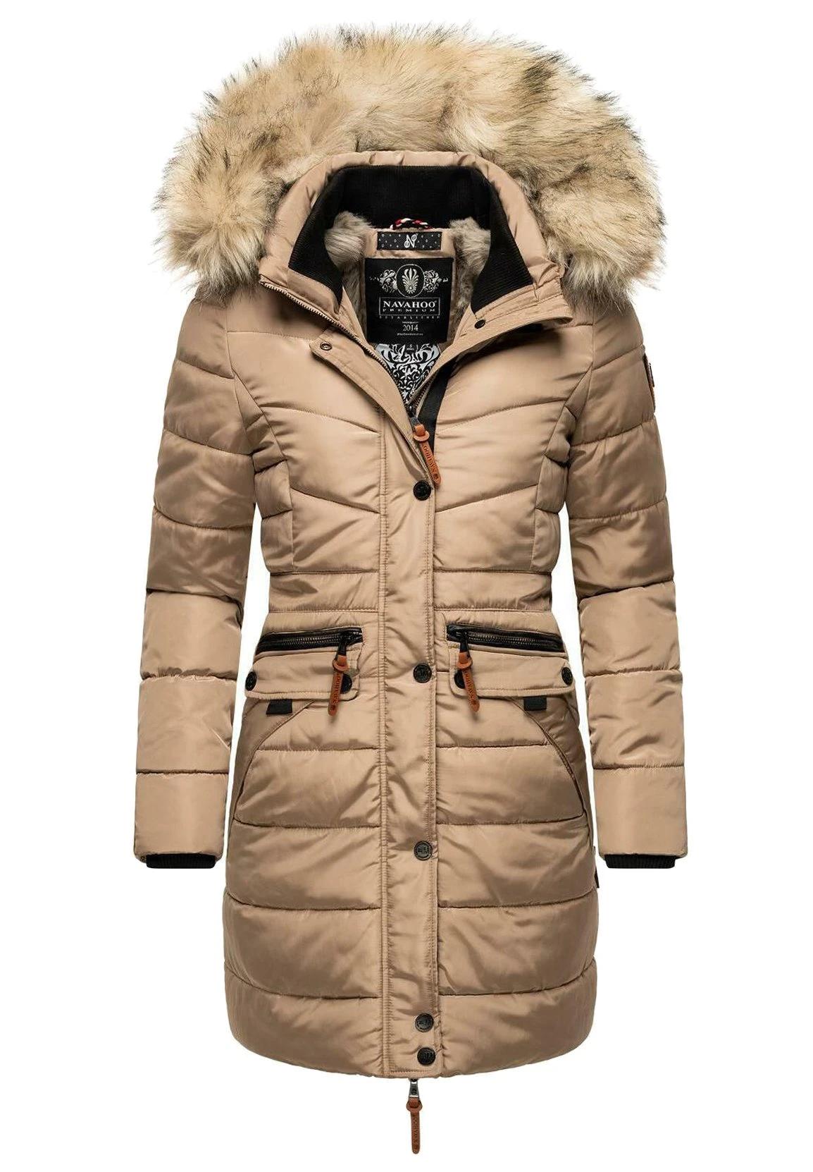 Navahoo Paula - Winterjas - Taupe Grey 3 Navahoo Paula - Winterjas - Taupe Grey