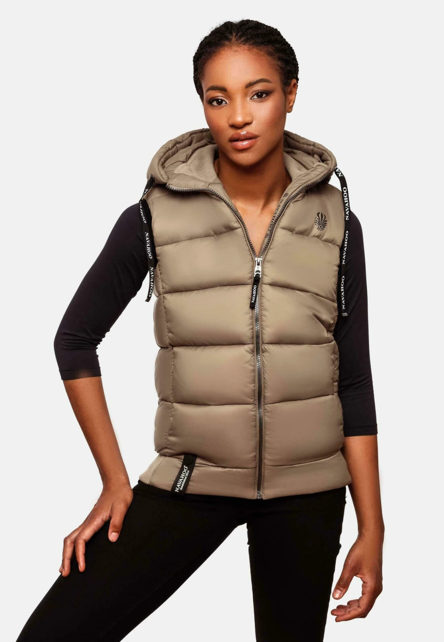 Navahoo Kassidy - Bodywarmer - Taupe 3 Navahoo Kassidy - Bodywarmer - Taupe