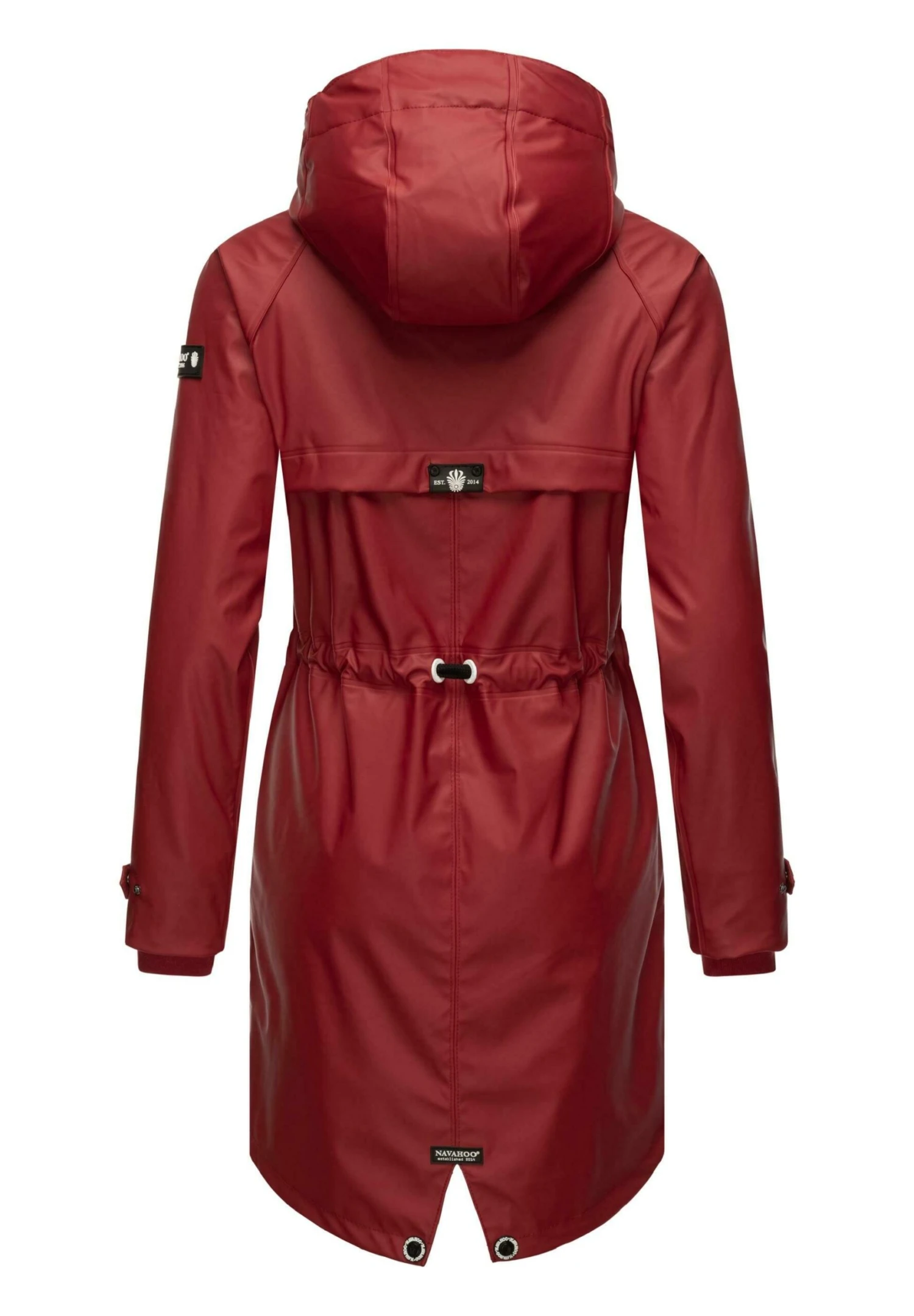 Navahoo Rainy Flower - Parka - Blood Red 4 Navahoo Rainy Flower - Parka - Blood Red - Afbeelding 2