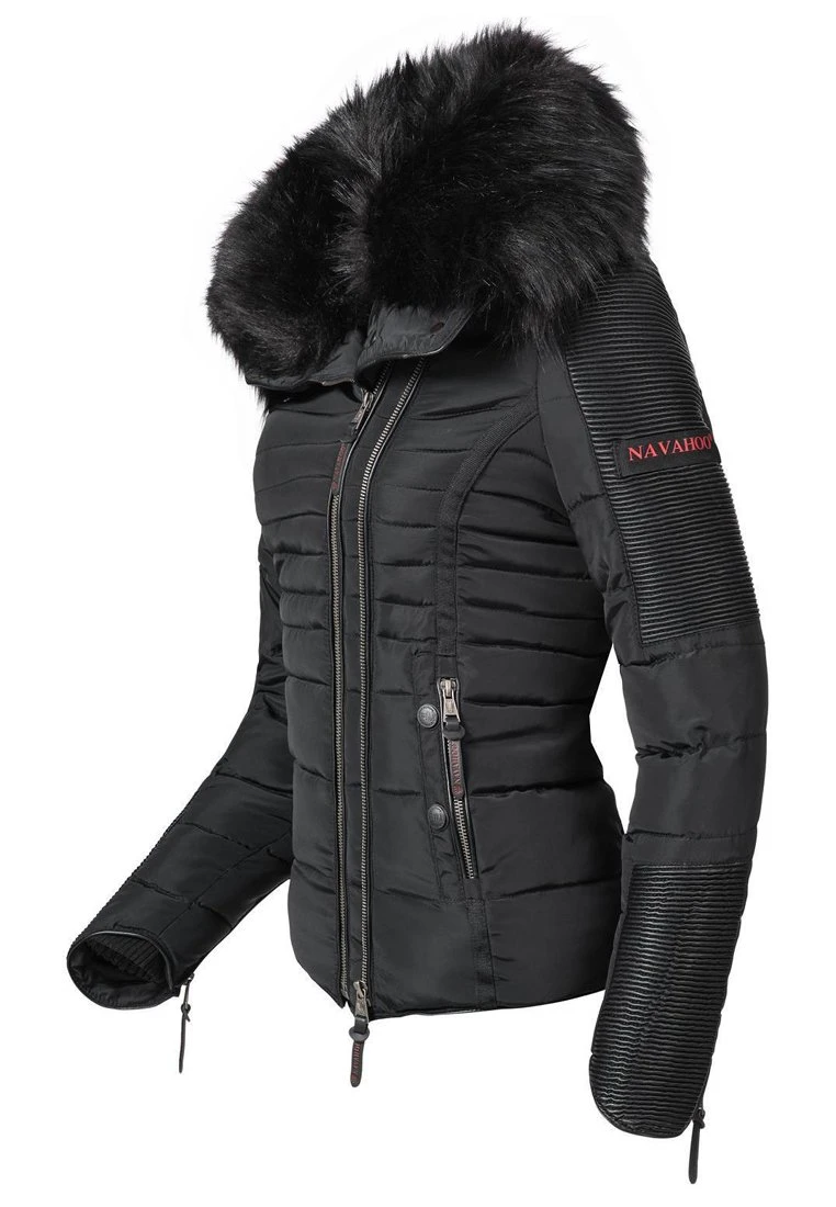 Navahoo Yuki - Winterjas - Black 5 Navahoo Yuki - Winterjas - Black - Afbeelding 3