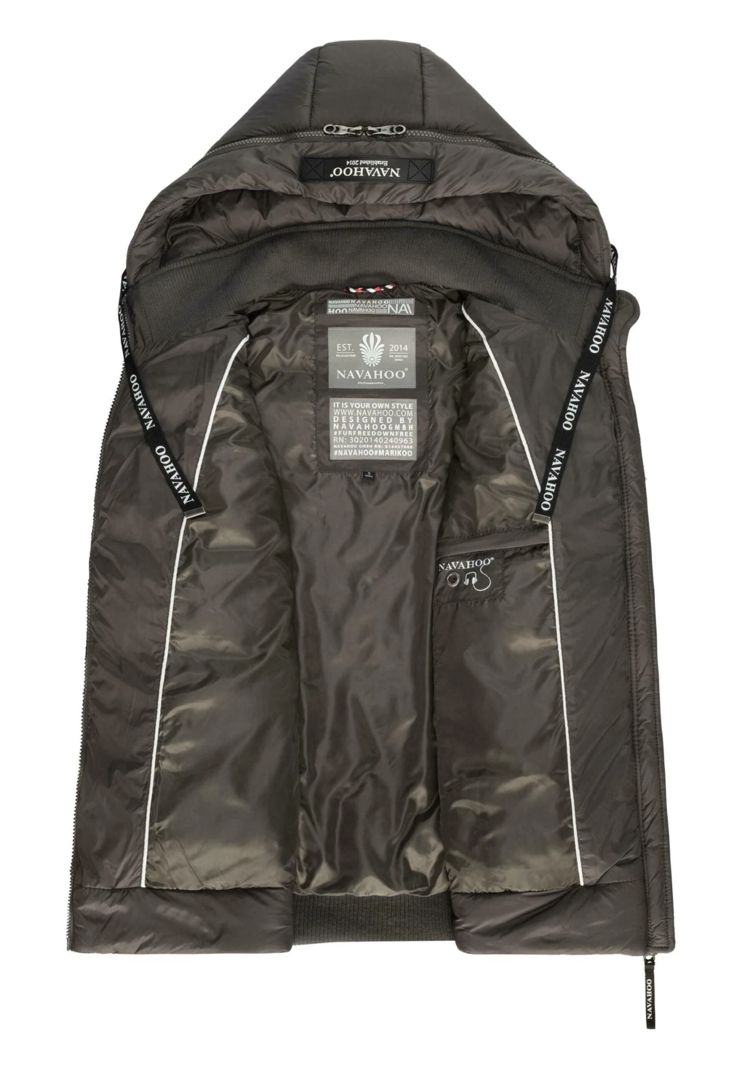 Navahoo Kassidy - Bodywarmer - Anthracite 6 Navahoo Kassidy - Bodywarmer - Anthracite - Afbeelding 4