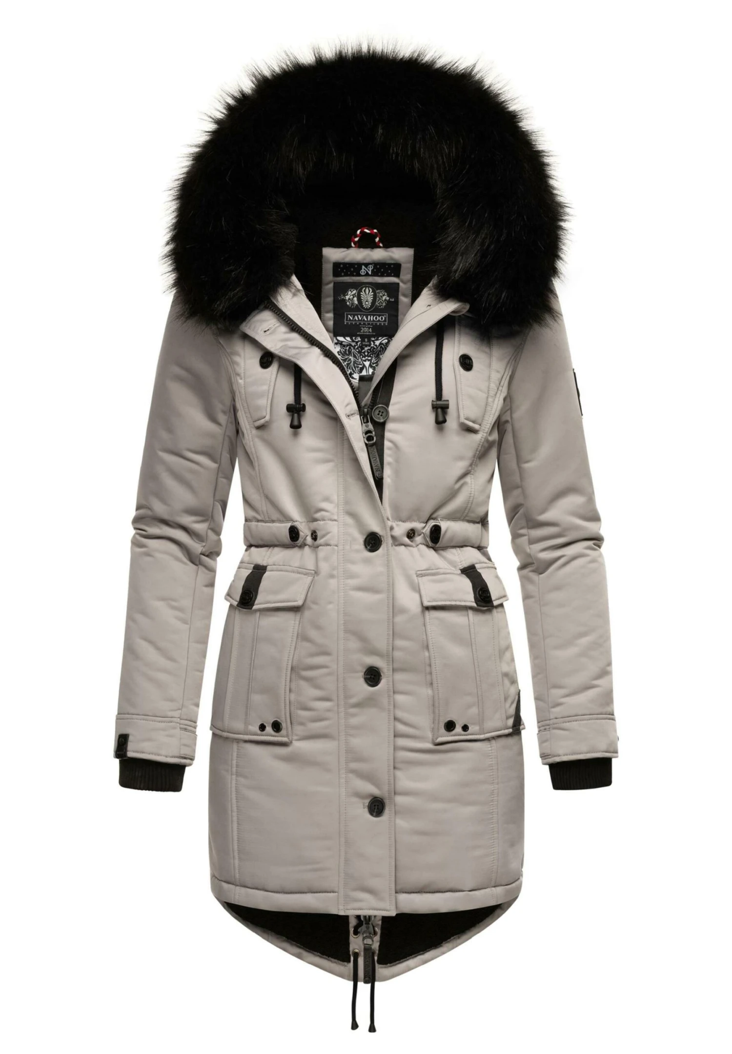 Navahoo Luluna - Winterjas - Zinc Grey 3 Navahoo Luluna - Winterjas - Zinc Grey