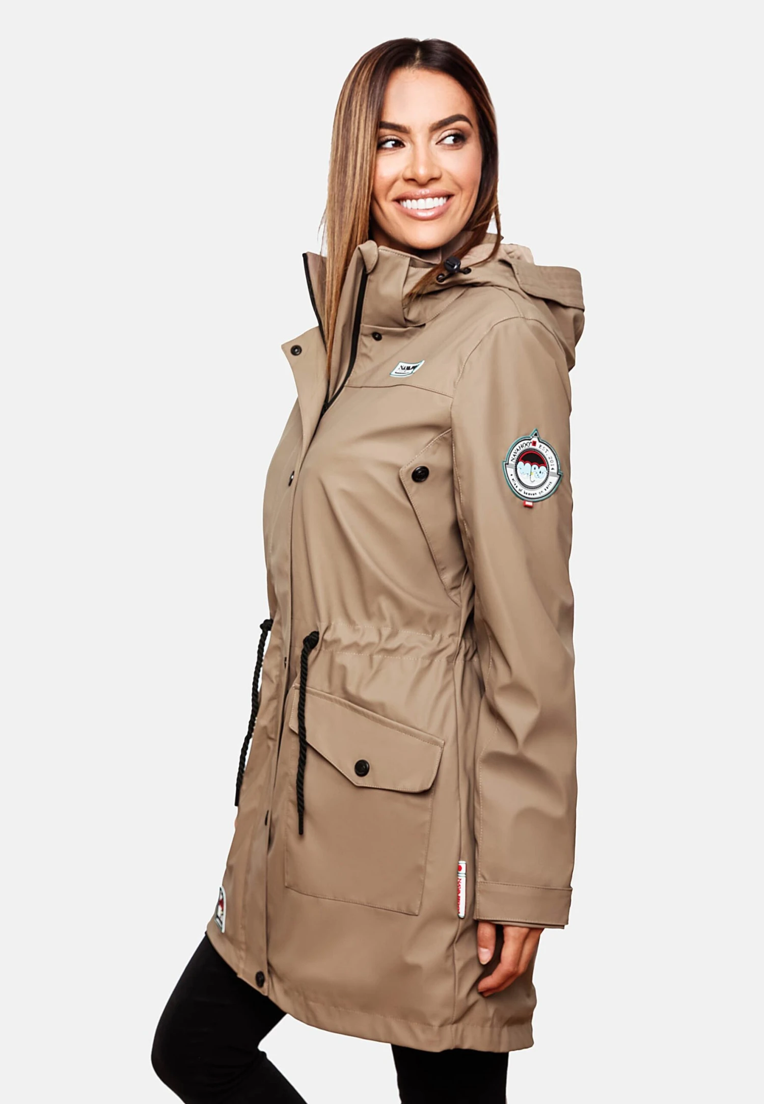 Navahoo Deike - Parka - Taupe 5 Navahoo Deike - Parka - Taupe - Afbeelding 3