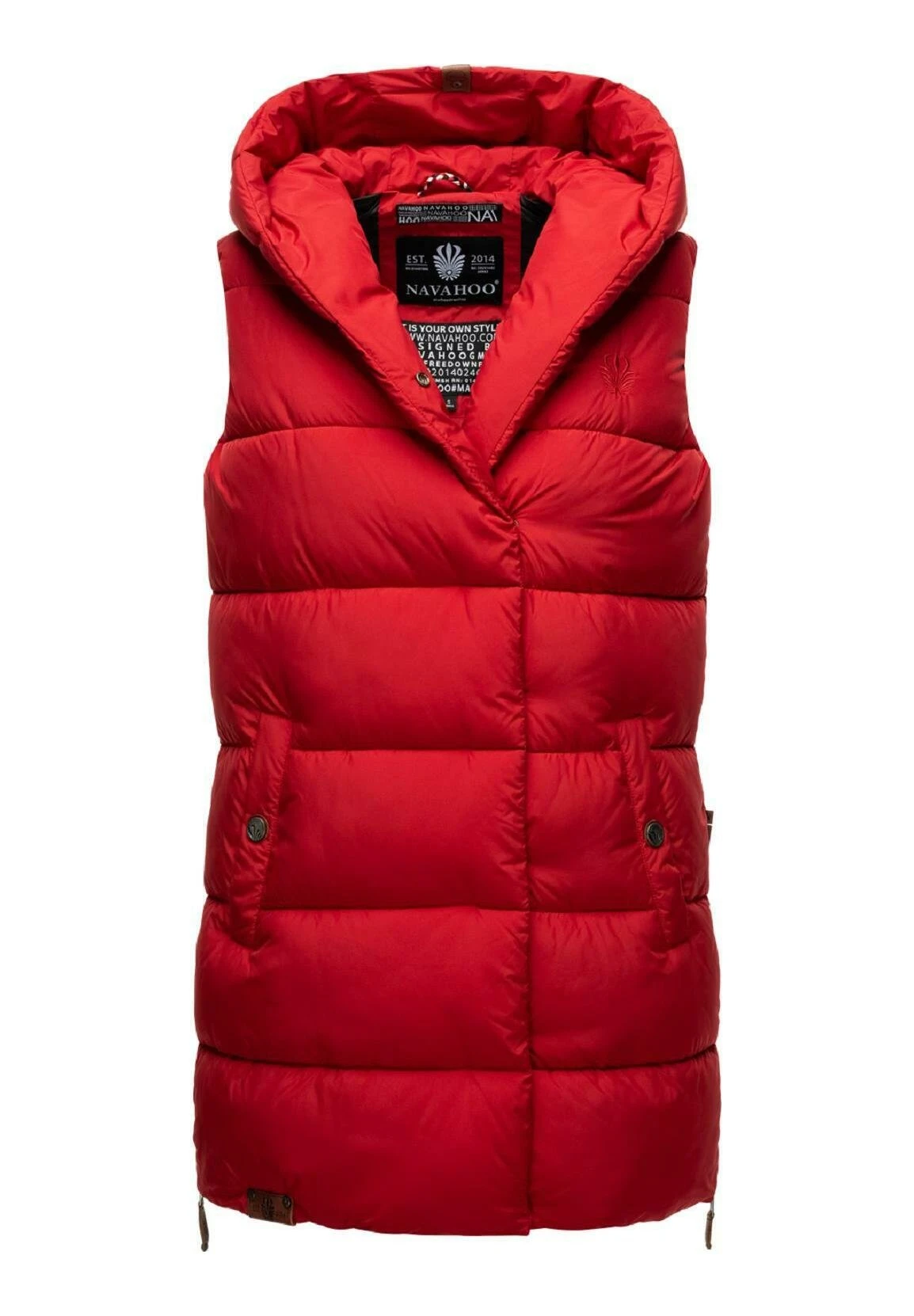 Navahoo Madilynaa - Bodywarmer - Red 7 Navahoo Madilynaa - Bodywarmer - Red - Afbeelding 5