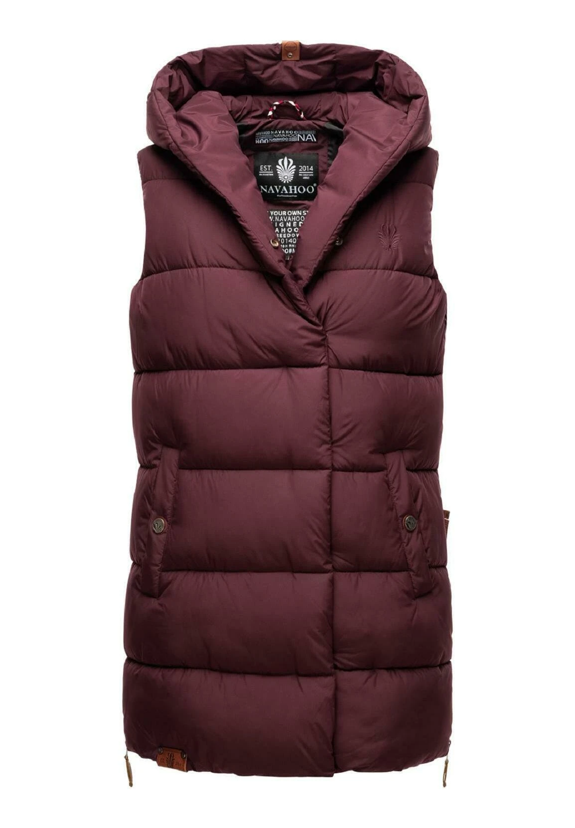 Navahoo Madilynaa - Bodywarmer - Wine 7 Navahoo Madilynaa - Bodywarmer - Wine - Afbeelding 5