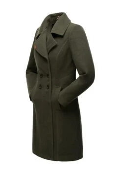 Navahoo Wooly - Halflange Jas - Dark Green -Navahoo ca81a362564f4b81b78ae566147a4d1c