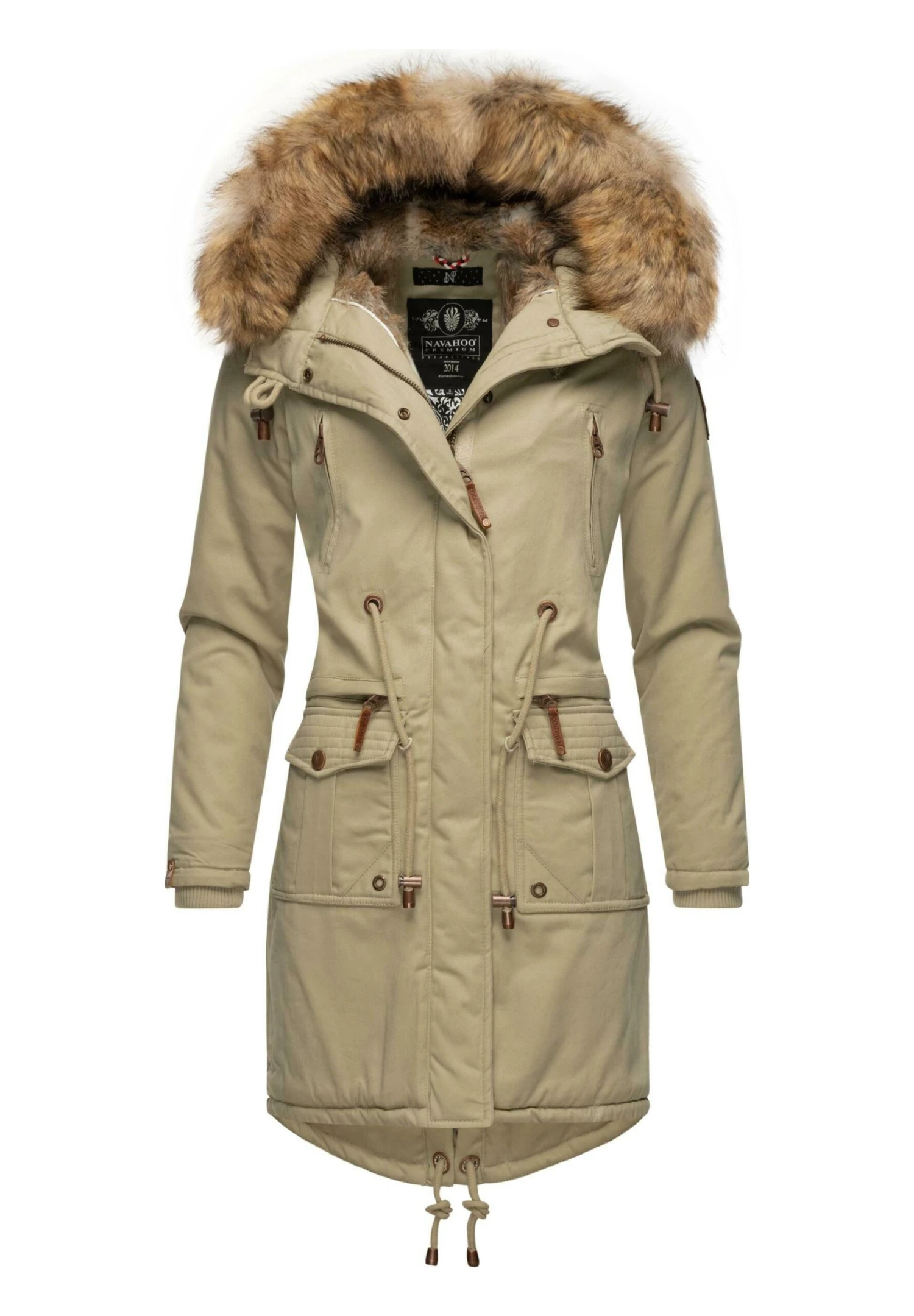 Navahoo Rosinchen - Winterjas - Pebble Grey 3 Navahoo Rosinchen - Winterjas - Pebble Grey