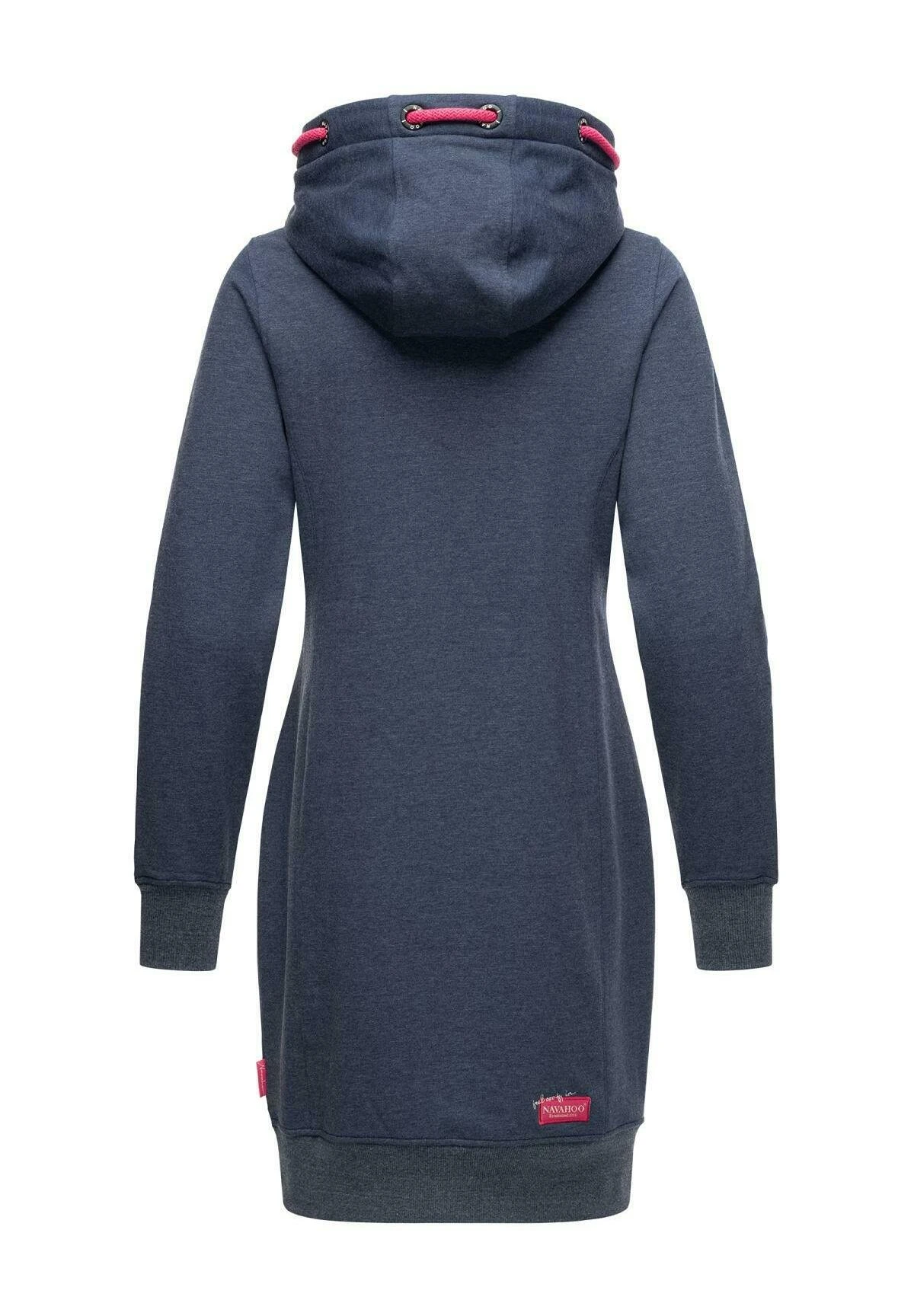 Navahoo Jurk - Dusty Blue Melange 8 Navahoo Jurk - Dusty Blue Melange - Afbeelding 6