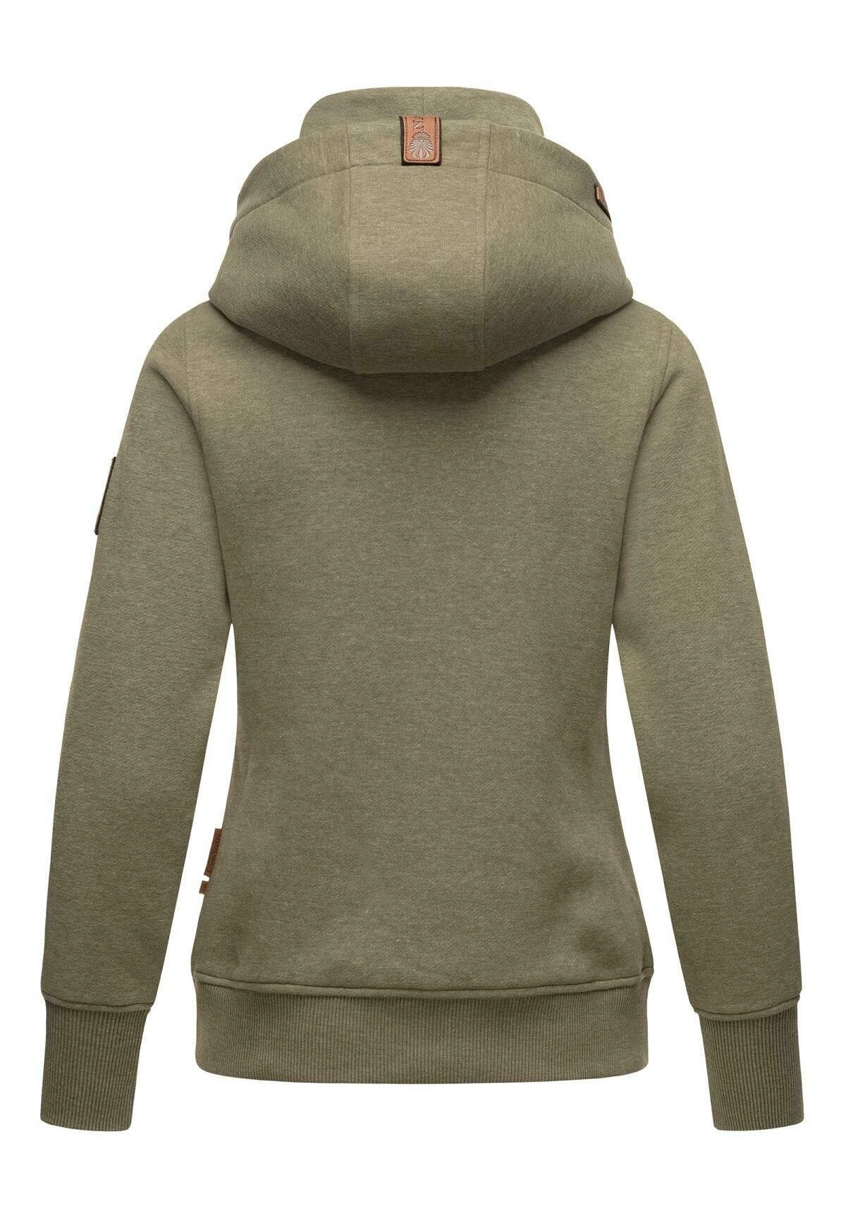 Navahoo Raniaa - Hoodie - Dusty Olive Melange 4 Navahoo Raniaa - Hoodie - Dusty Olive Melange - Afbeelding 2