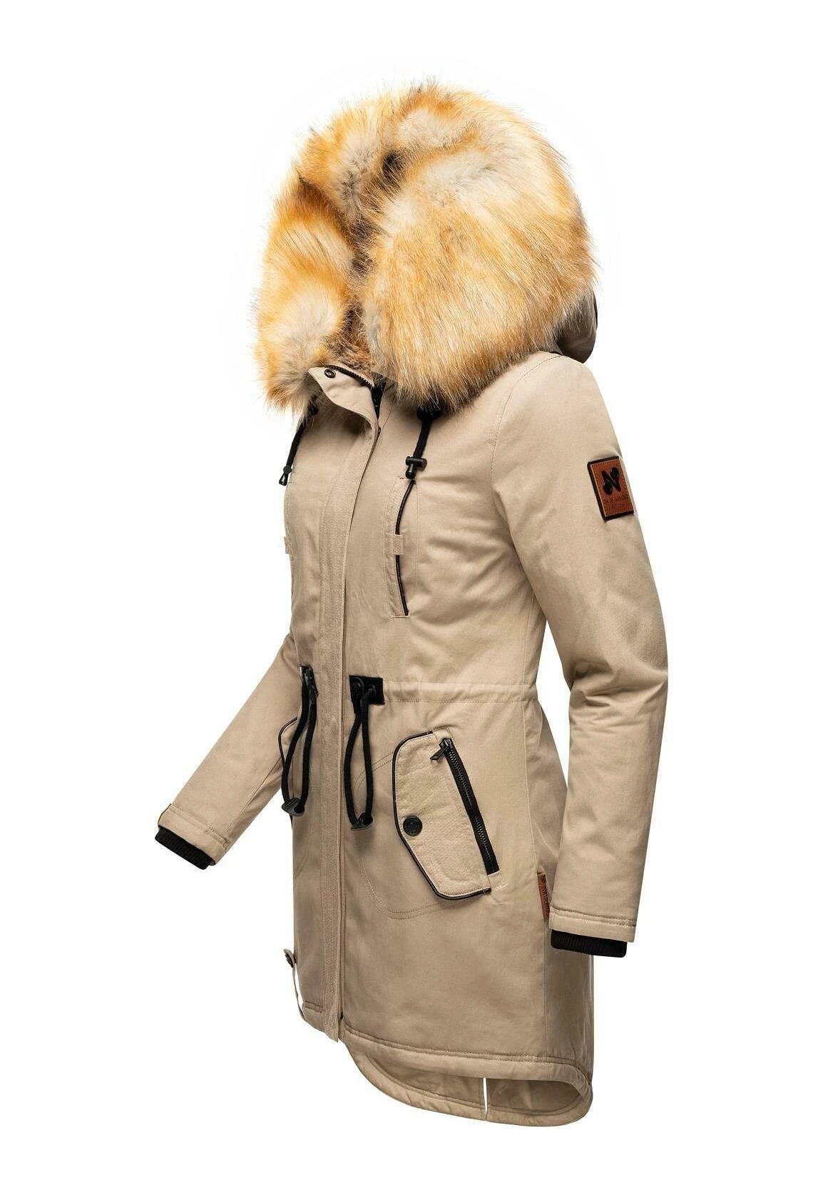 Navahoo Bombii - Winterjas - Taupe 4 Navahoo Bombii - Winterjas - Taupe - Afbeelding 2