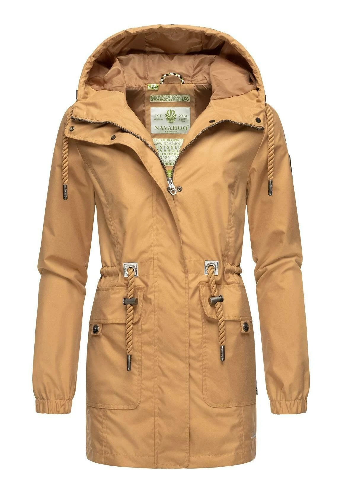 Navahoo Übergangs Neophee - Parka - Camel 3 Navahoo Übergangs Neophee - Parka - Camel