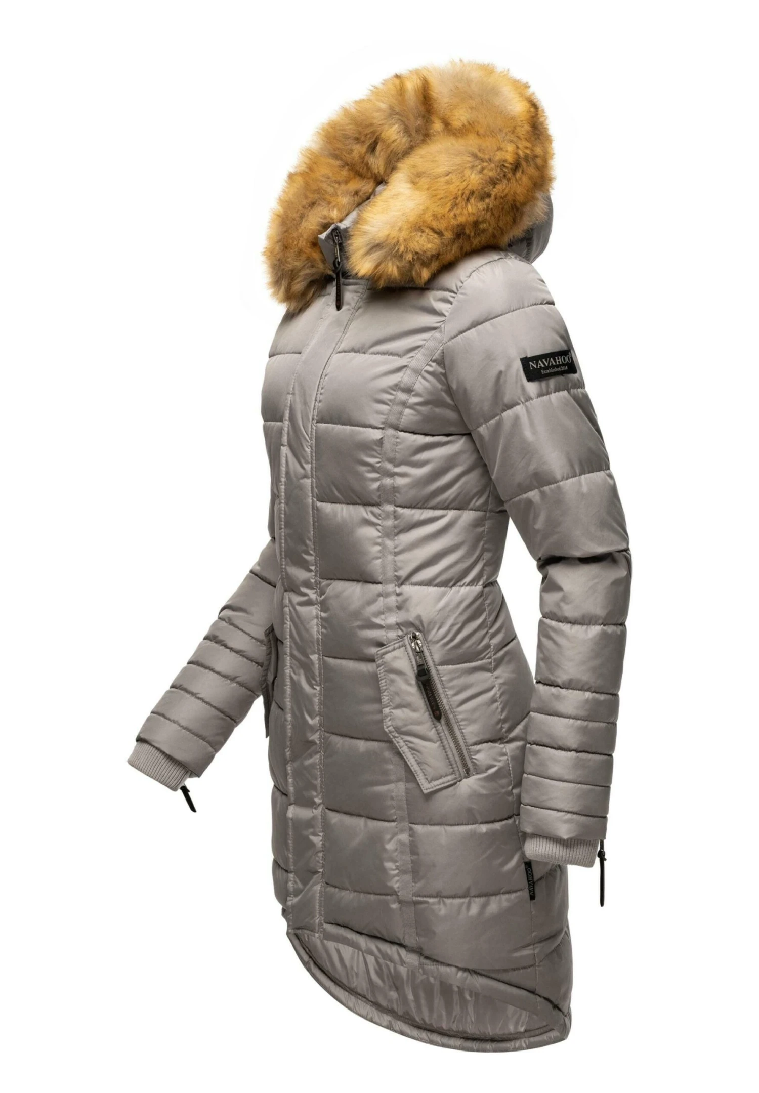 Navahoo Papaya - Winterjas - Zinc Grey 7 Navahoo Papaya - Winterjas - Zinc Grey - Afbeelding 5
