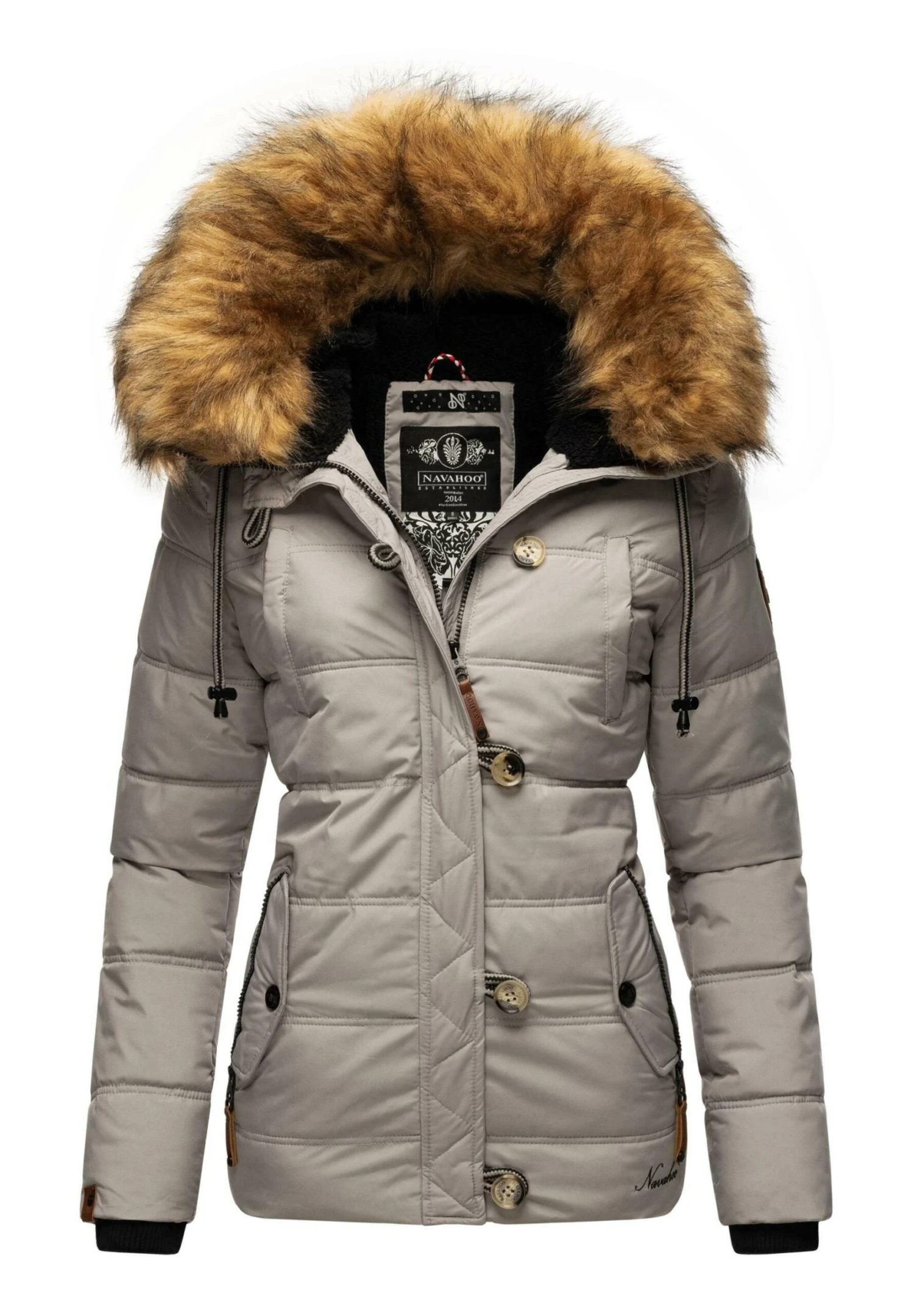 Navahoo Zoja - Winterjas - Zinc Grey 3 Navahoo Zoja - Winterjas - Zinc Grey