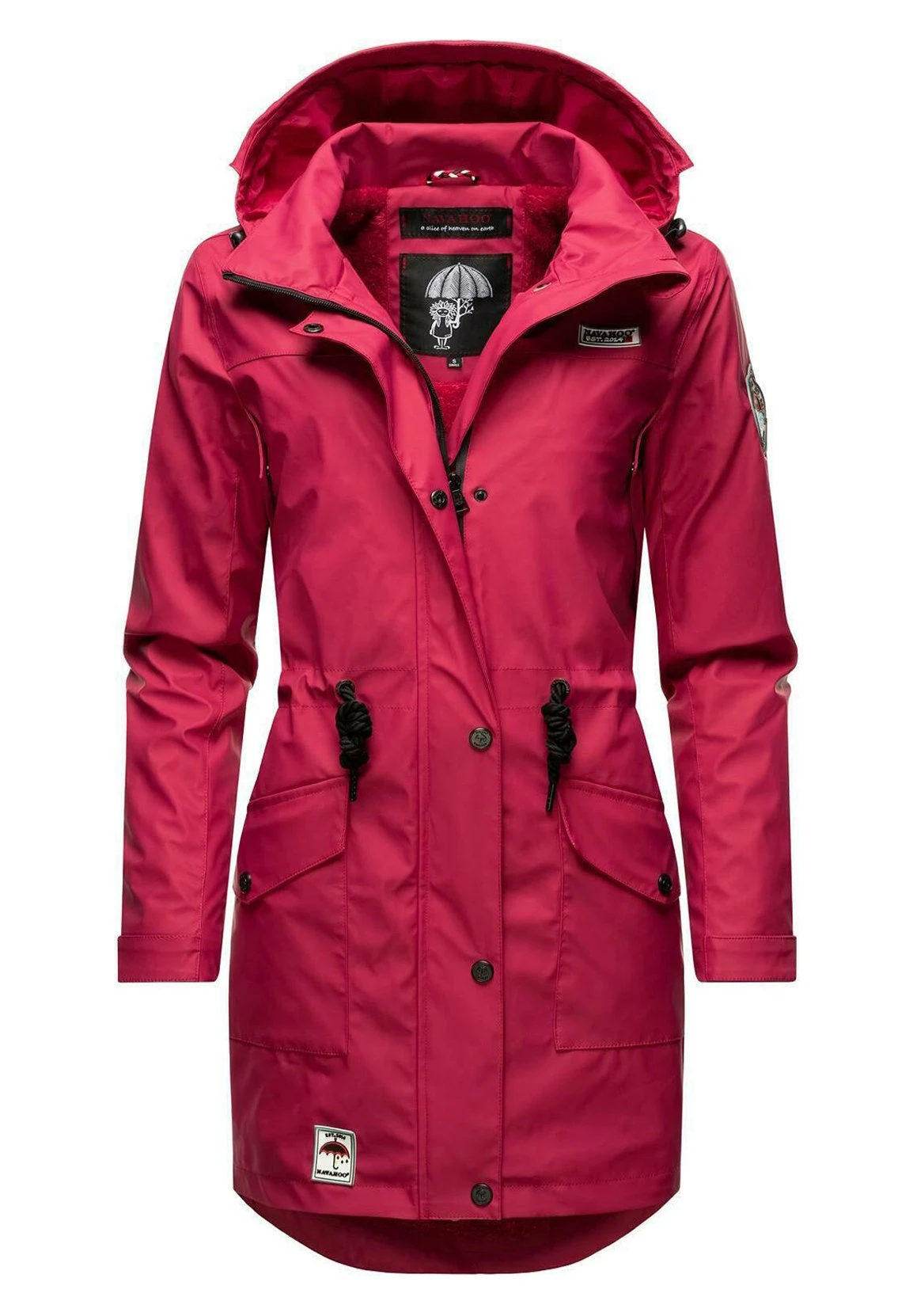 Navahoo Deike - Parka - Fuchsia 7 Navahoo Deike - Parka - Fuchsia - Afbeelding 5